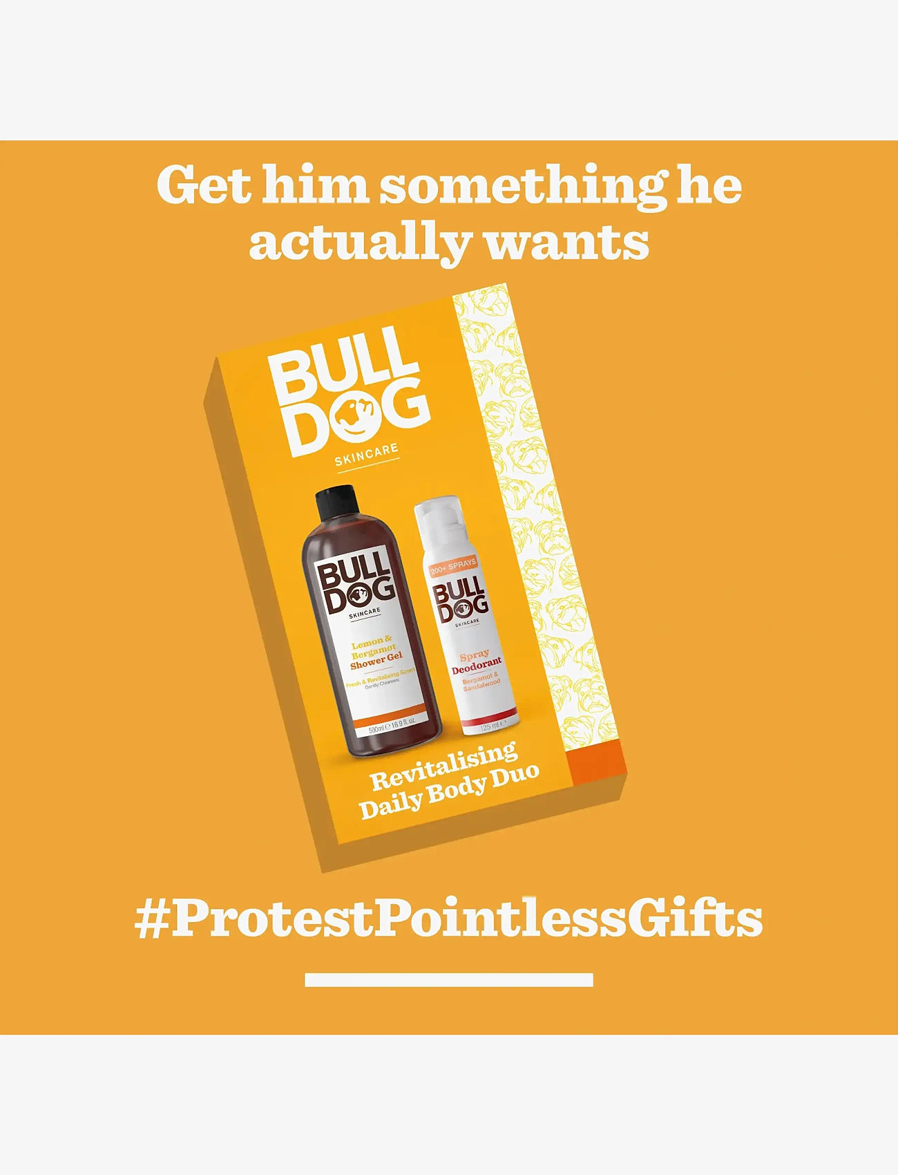 Bulldog - Revitalising Daily Body Duo 500+125 ml - til ham - no colour - 4