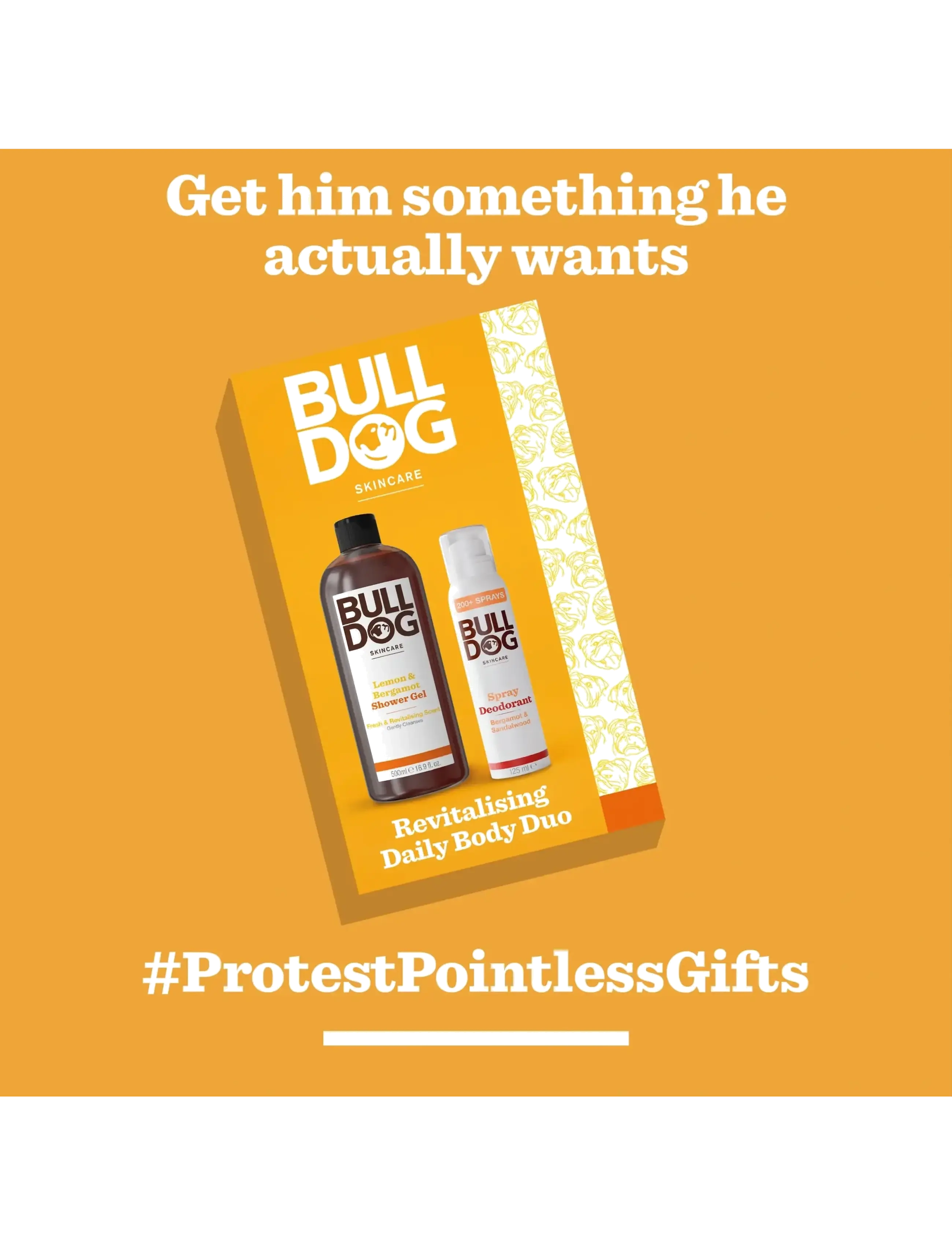 Bulldog - Revitalising Daily Body Duo 500+125 ml - til ham - no colour - 4