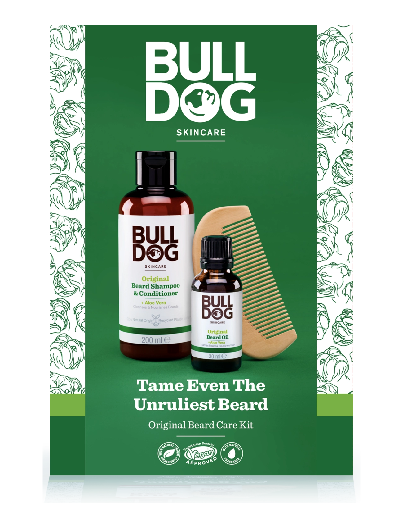 Bulldog Original Beard Care Kit - Habeme palsamid - CLEAR / undefined
