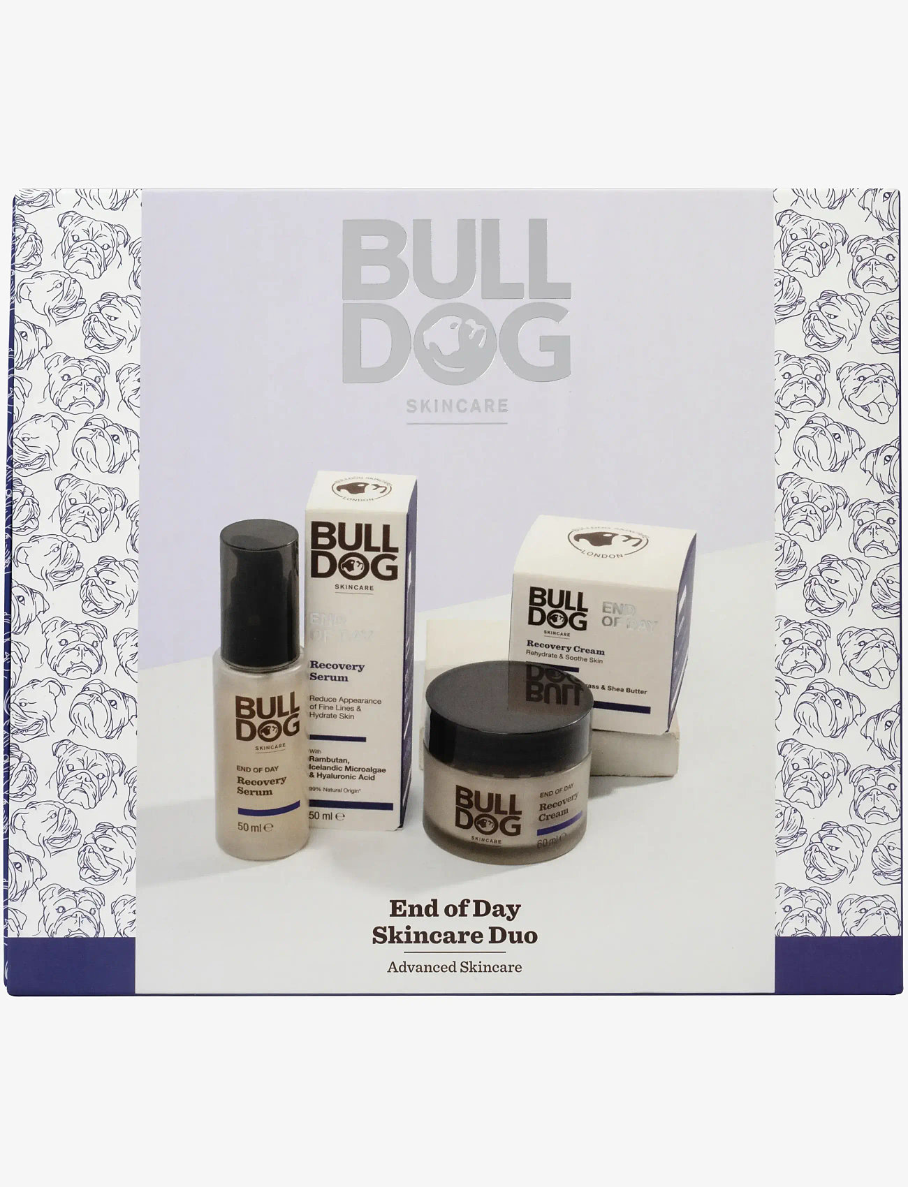 Bulldog - End of Day Recovery Duo 50+60 ml - til ham - no colour - 0
