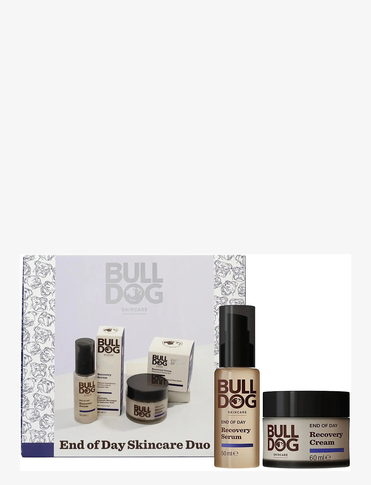 Bulldog - End of Day Recovery Duo 50+60 ml - til ham - no colour - 2