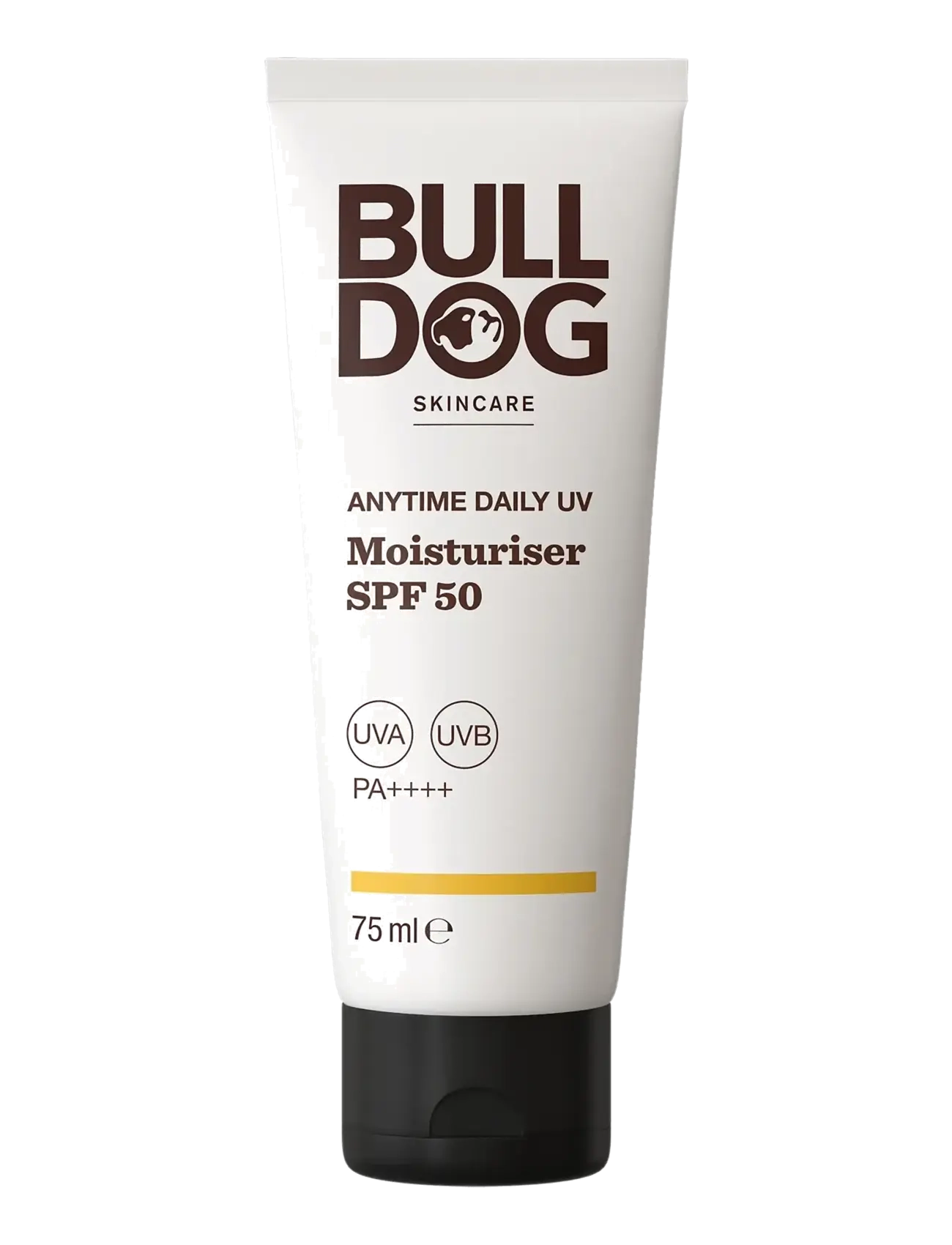 Bulldog Anytime Daily Moisturiser Spf 50 75Ml, Fugtighedscreme, Nude, Str: 75 ML