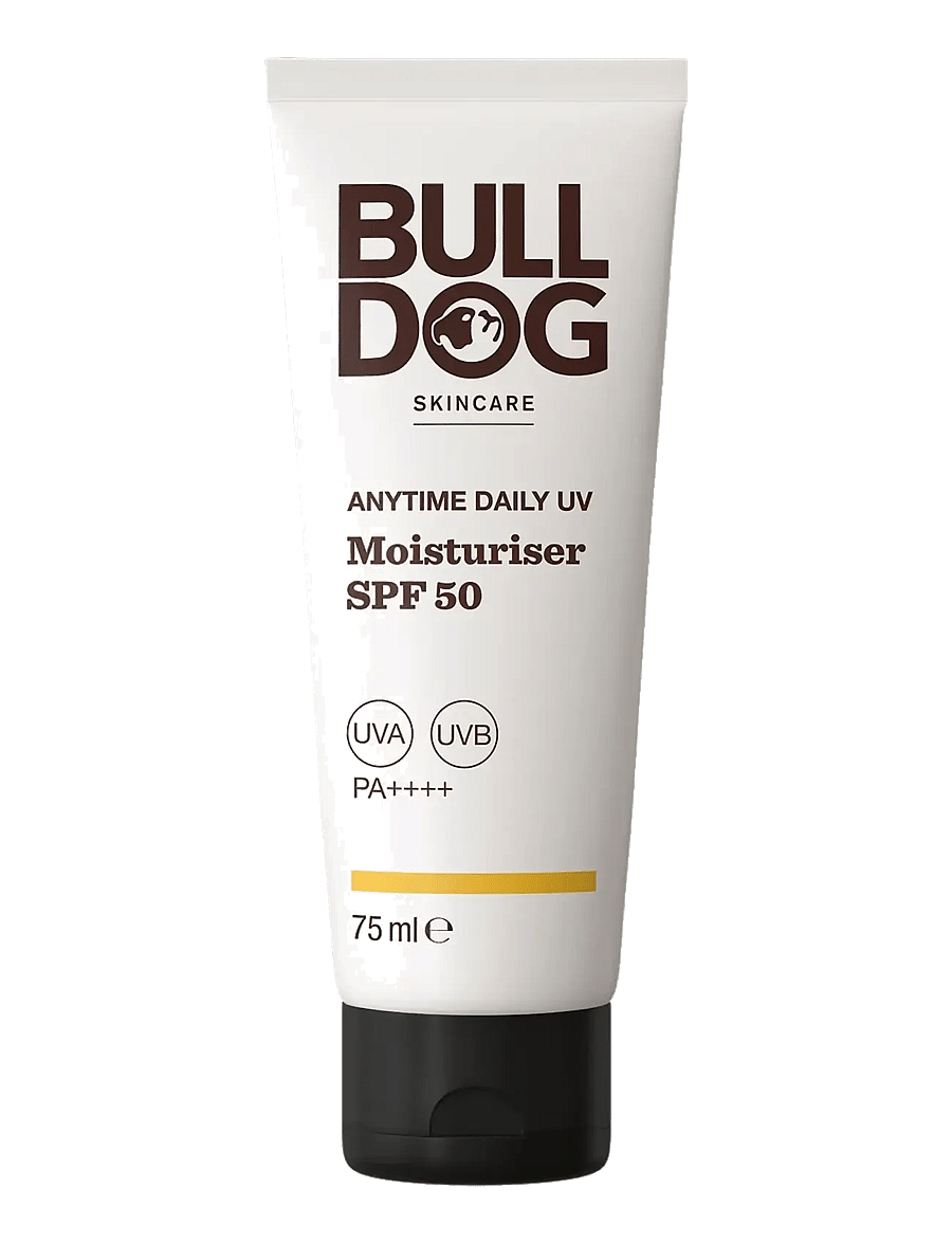Bulldog - Anytime Daily Moisturiser SPF 50 75ml - solcremer til ansigt - clear - 1