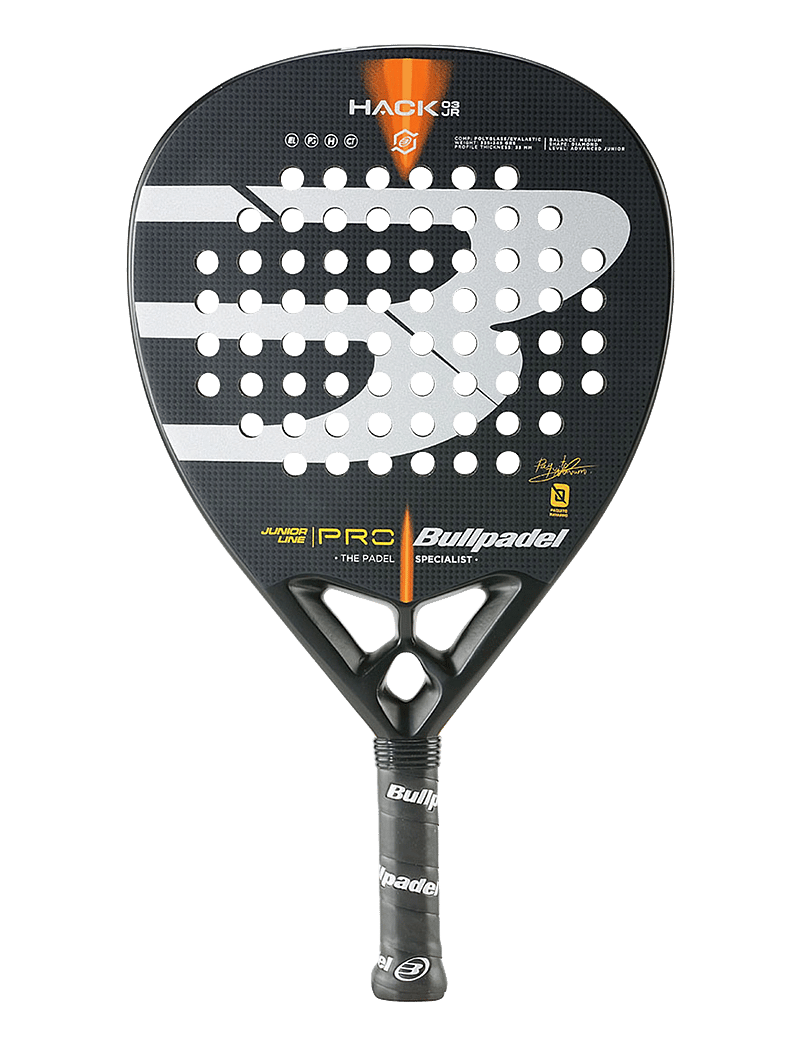 Bullpadel - HACK JR - reketid ja varustus - black - 0