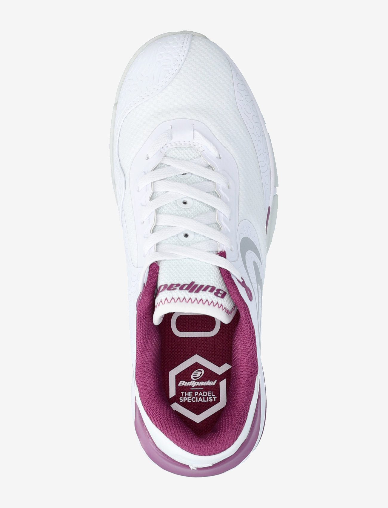 Bullpadel - FLOW HYBRID FLY - white/violet - 3