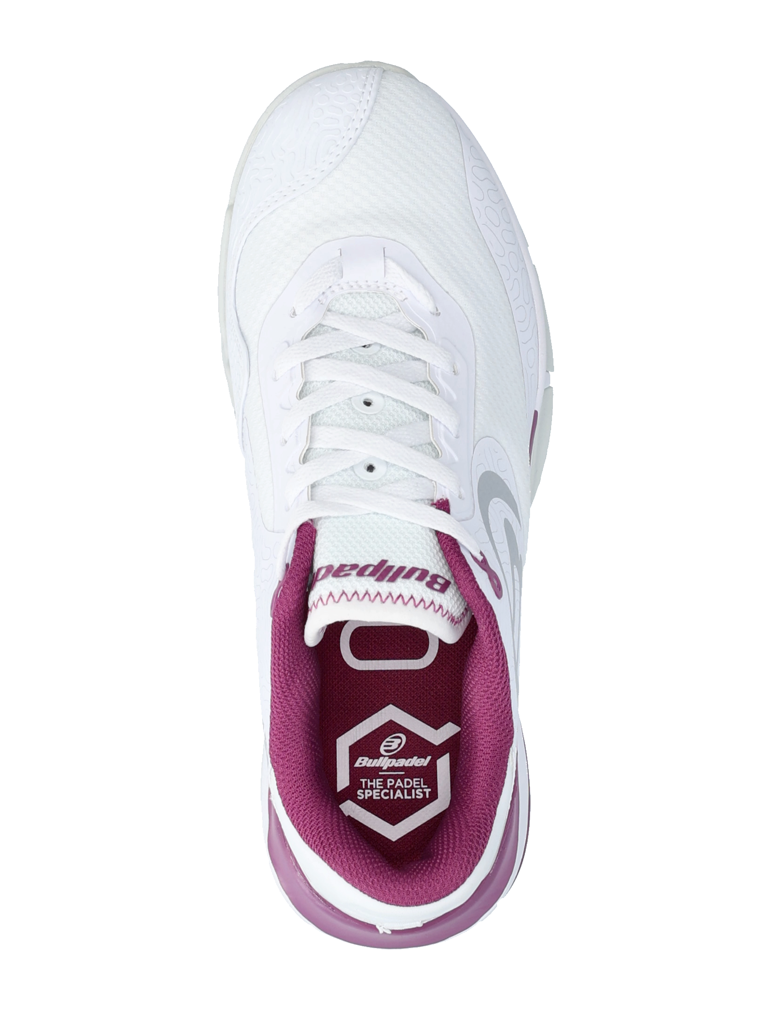 Bullpadel - FLOW HYBRID FLY - white/violet - 3