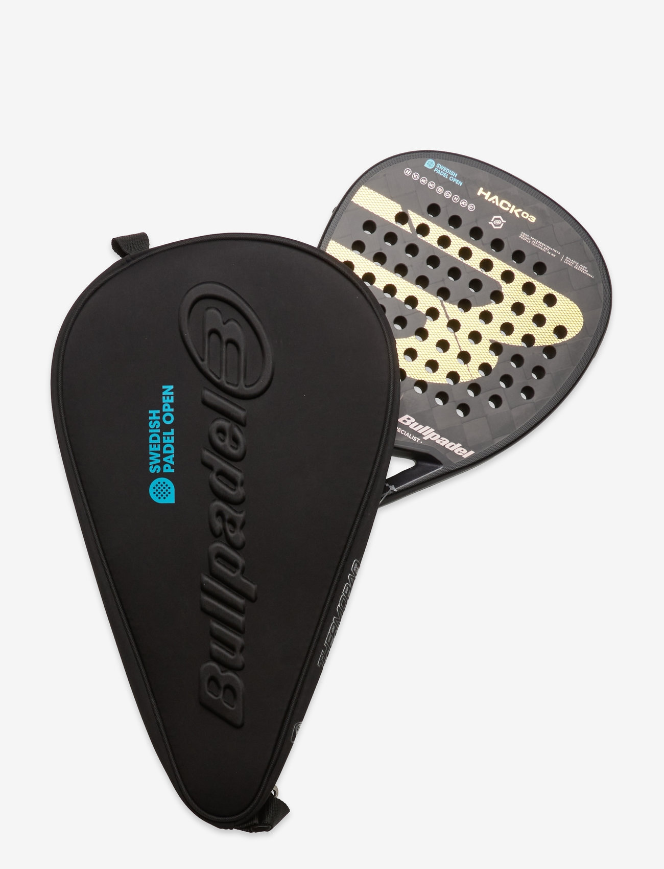 Bullpadel - HACK 03 SPO - padelschläger - black - 1