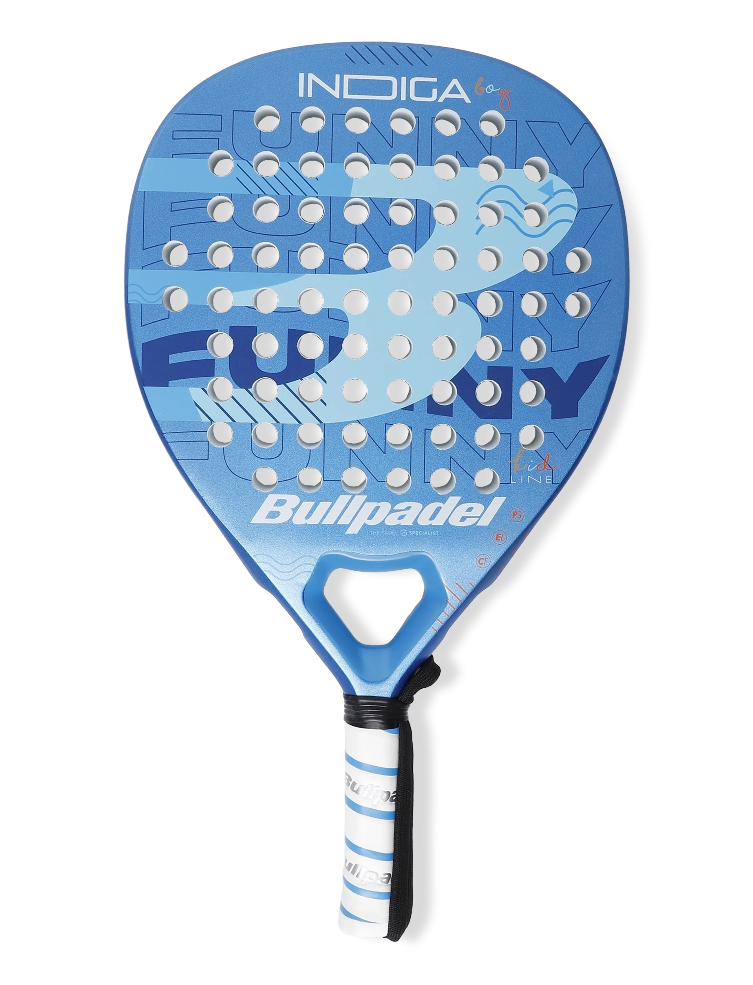 Bullpadel INDIGA BOY - Schläger und Ausrüstung - BLUE / blue