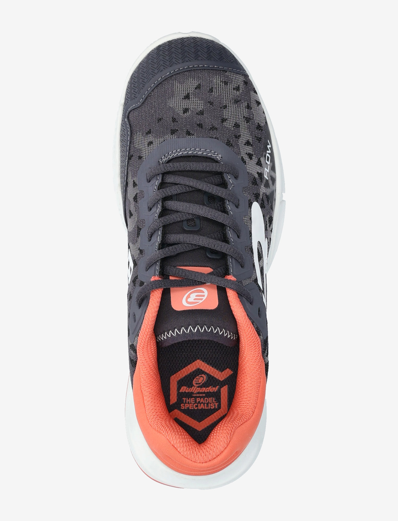 Bullpadel - FLOW 24I - padelskor - 006 gris oscuro/naranja - 3