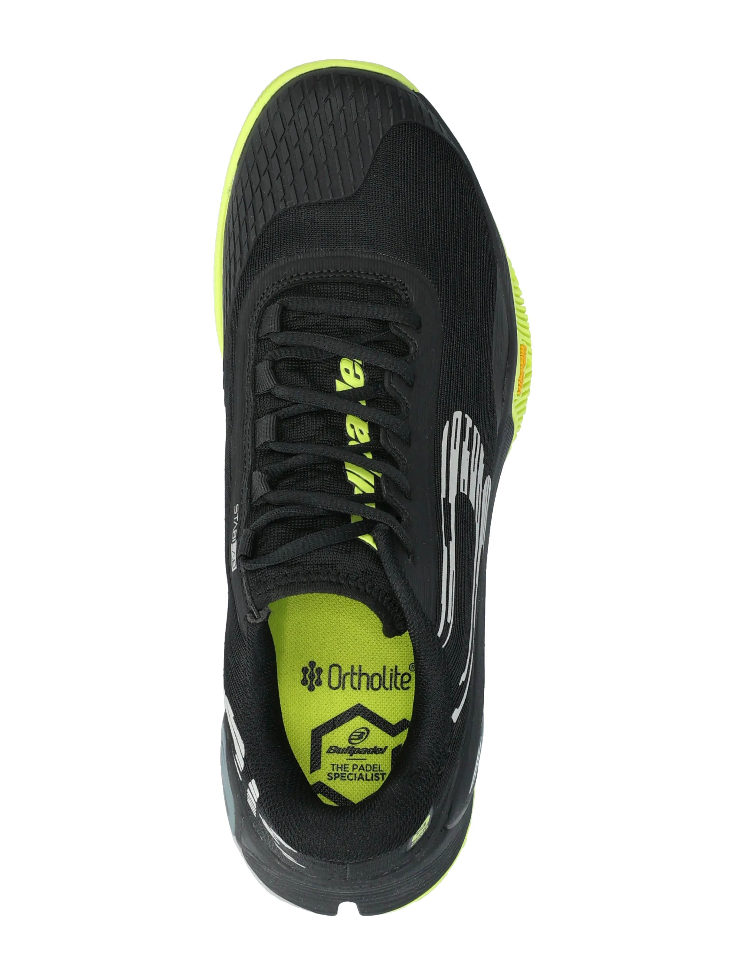 Bullpadel - HACK VIBRAM 25I - ketsjersportsko - 005 negro - 3