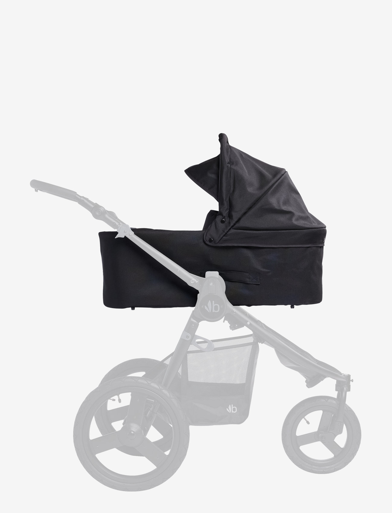 Bumbleride - Bumbleride Era/Indie/Speed Bassinet (2022), Matte Black - vankrite tarvikud - black - 1
