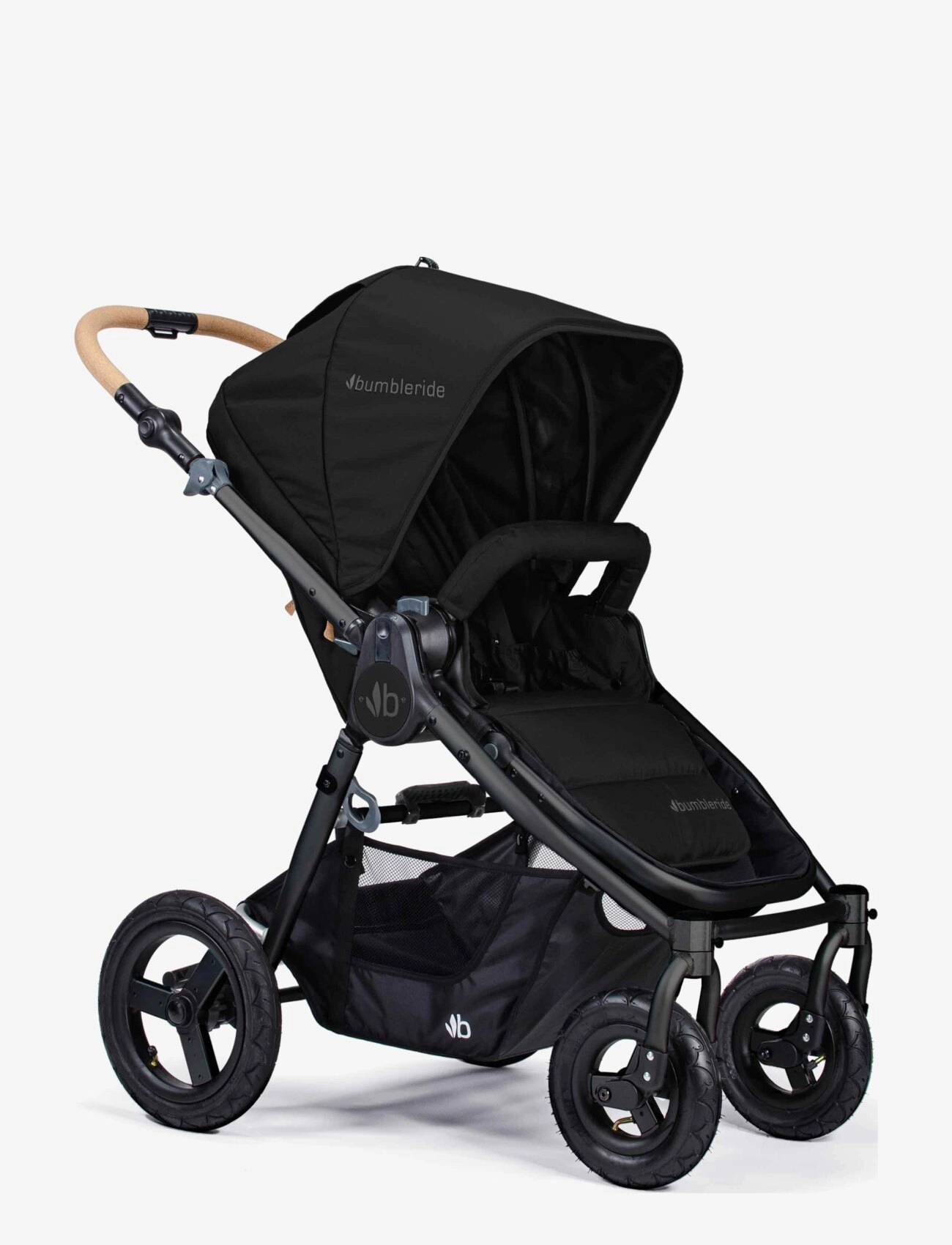 Bumbleride Bumbleride Era, Matte Black 2021, 83X 62X 113, Black, Barnevogne Og Tilbehør > Barnevogne, Børn