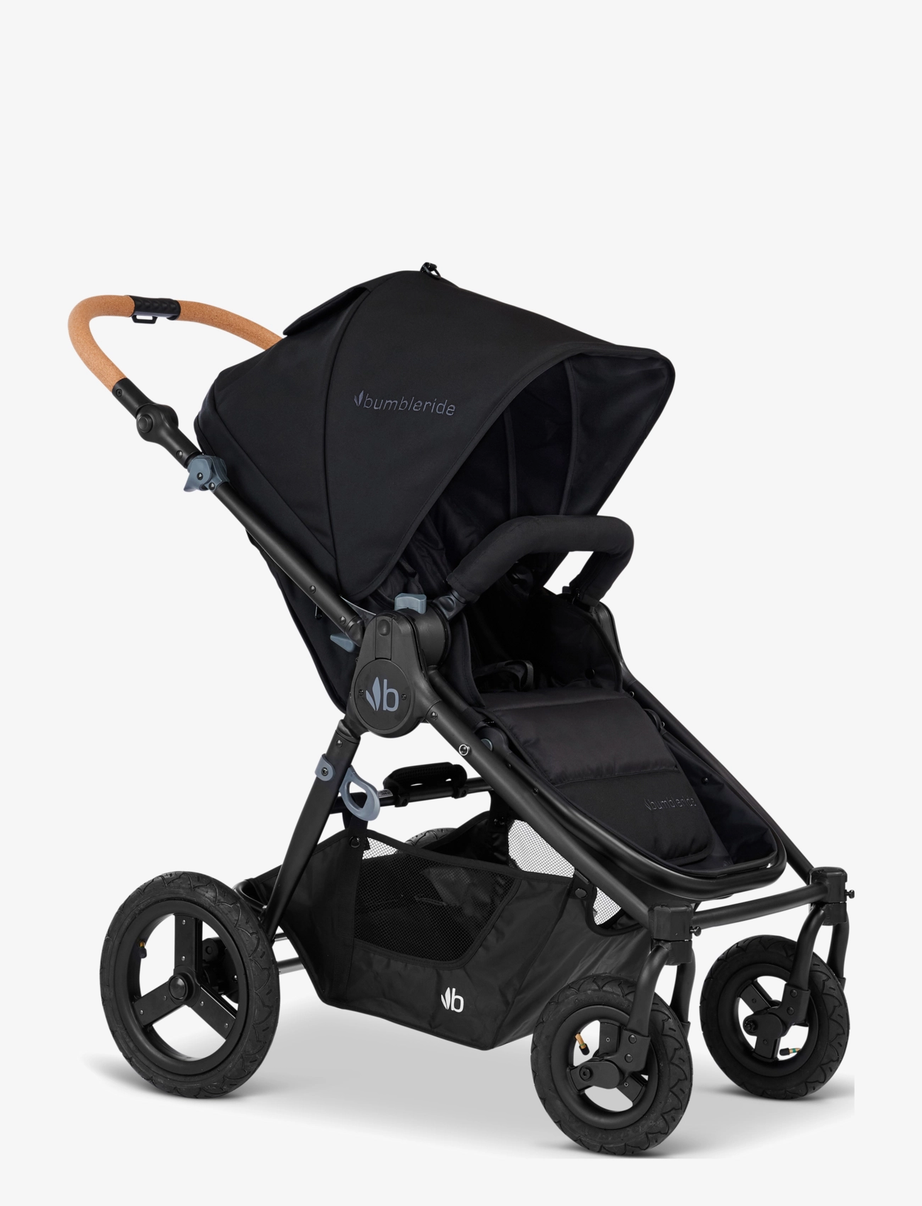 Bumbleride Bumbleride Era (2022), Matte Black, 83X 62X 113, Black, Barnevogne Og Tilbehør > Barnevogne, Børn