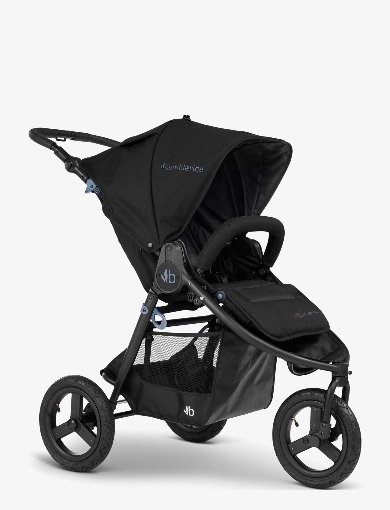 Bumbleride Bumbleride Indie (2022), Matte Black, 94X 62X 116, Black, Barnevogne Og Tilbehør > Barnevogne, Børn