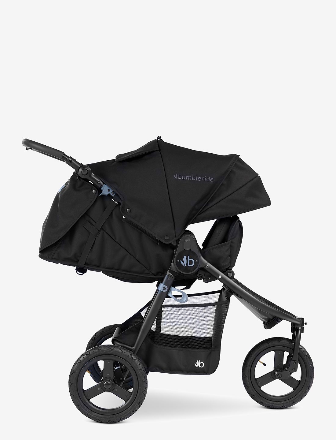 Bumbleride - Bumbleride Indie (2022), Matte Black - kinderwagen - black - 1