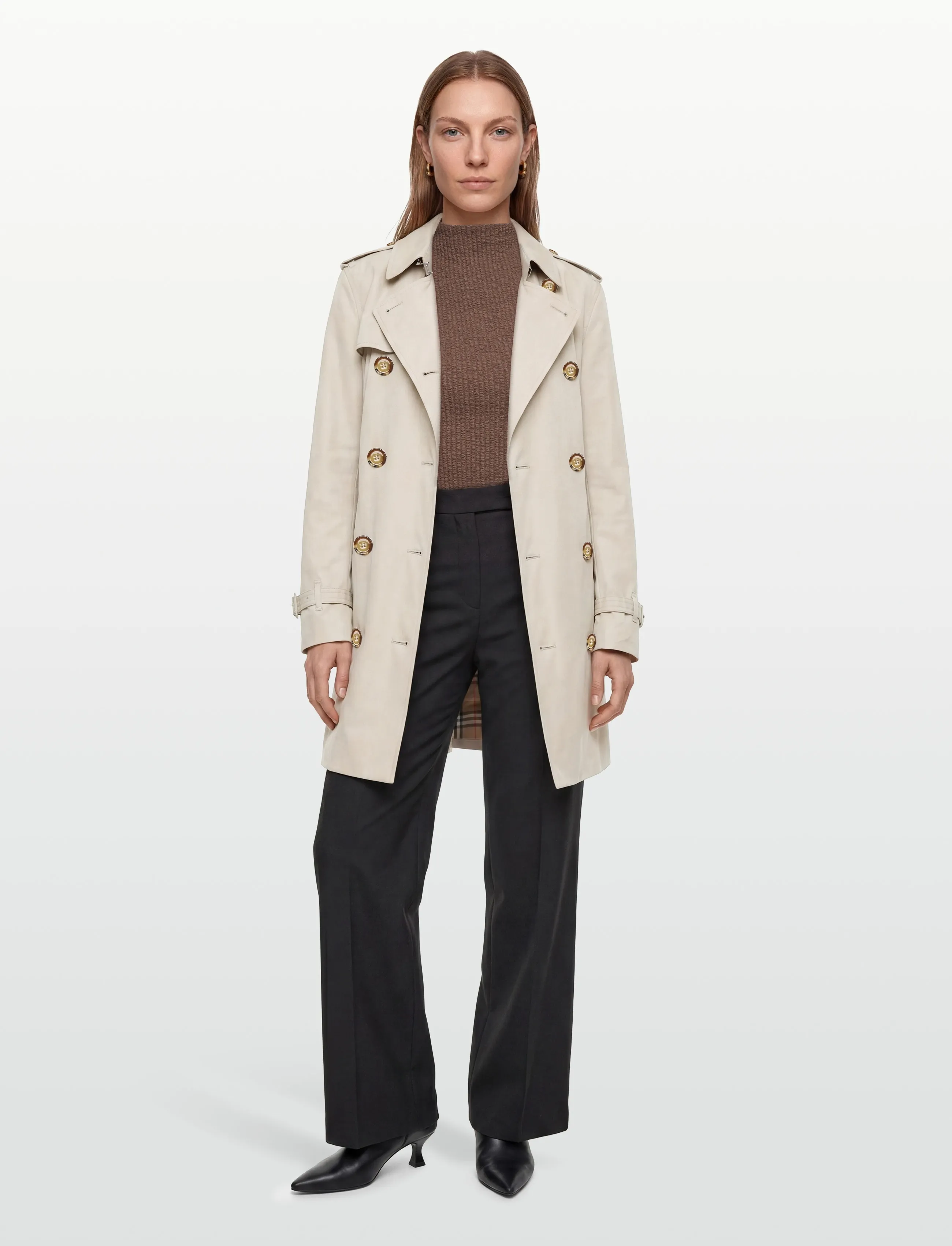 Burberry Brockham Trench Coat - Vetements - BEIGE / beige