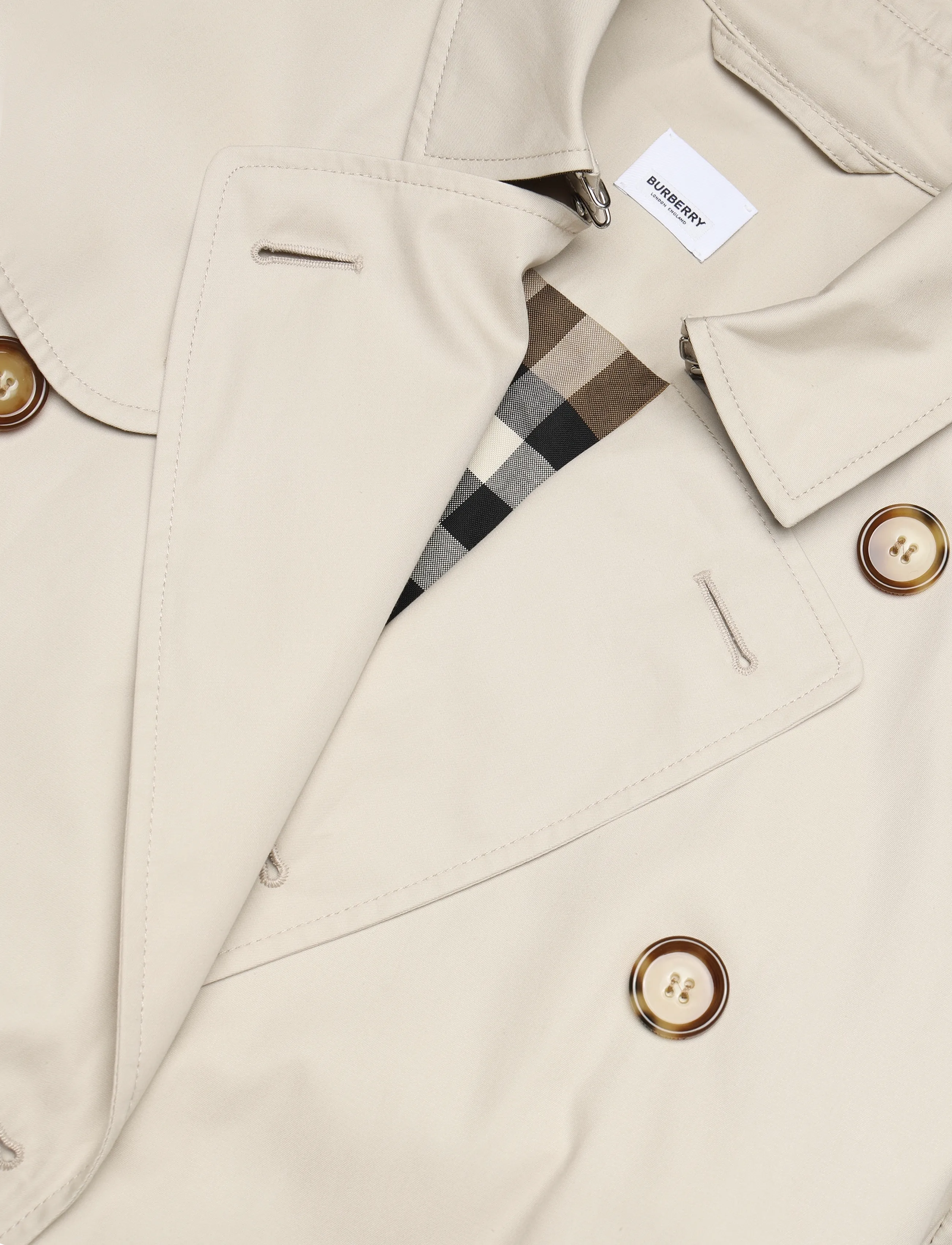 Burberry - Brockham Trench Coat - beige - 2