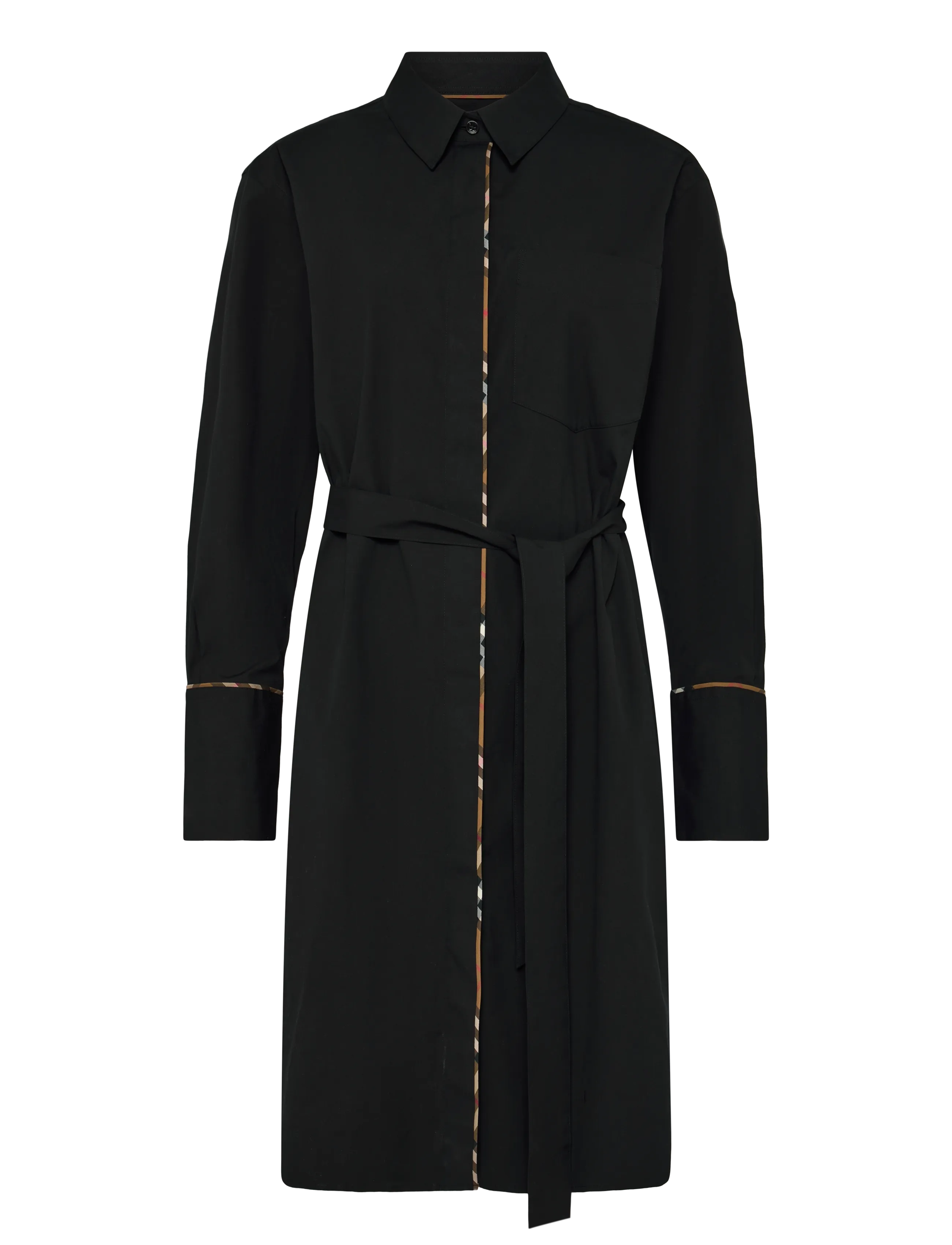 Burberry Ivery Dress - Klänningar - BLACK / black