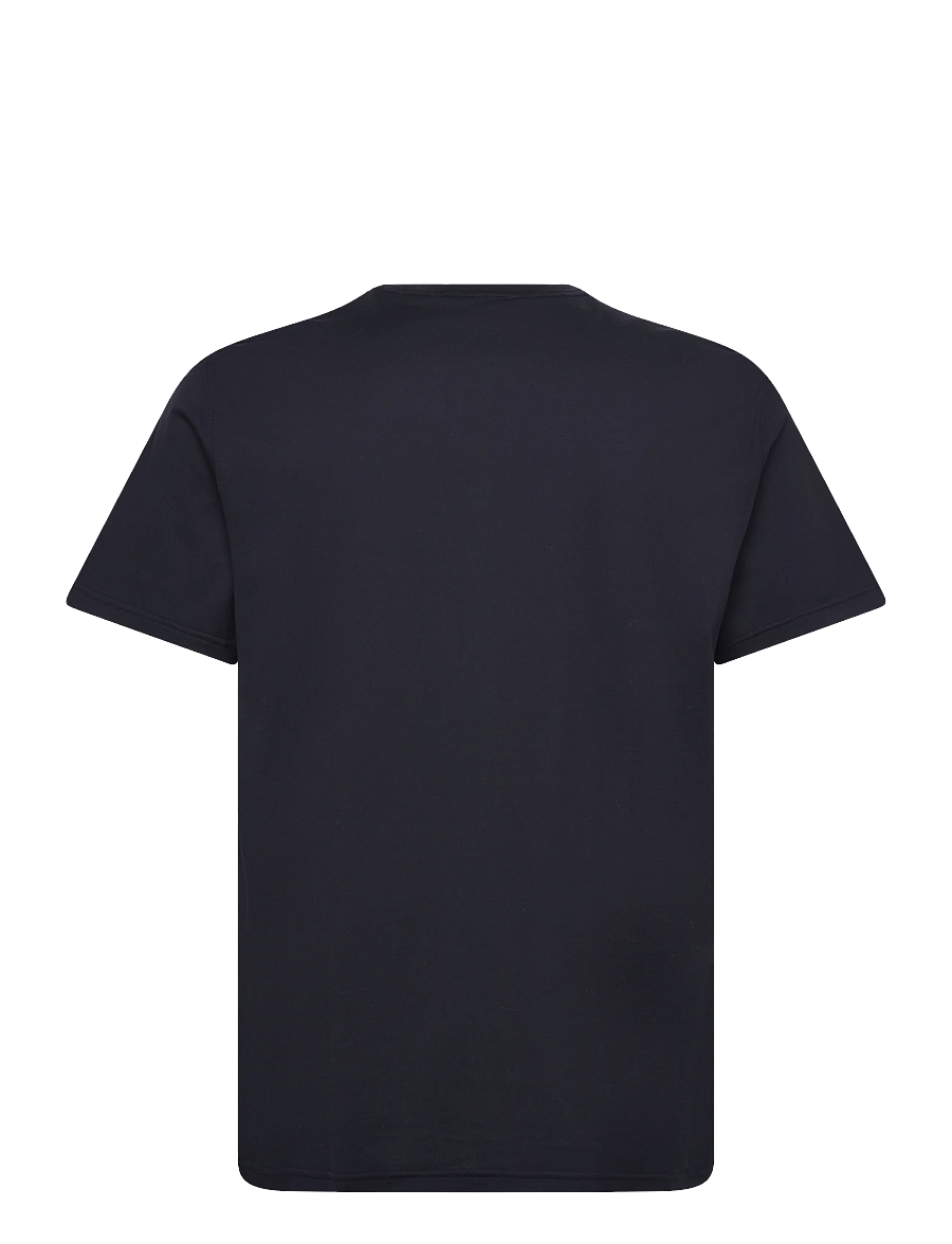 Burberry - Jenson Embroidered T-shirt - kortærmede t-shirts - navy - 1