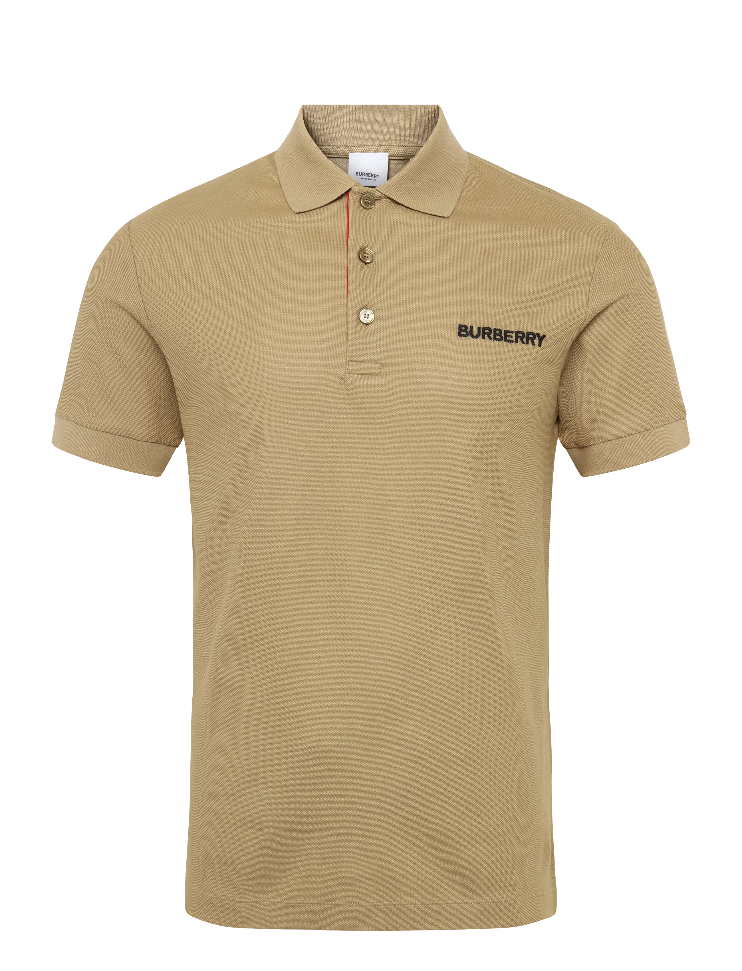 Burberry Hartford Short-Sleeved Shirt - Lühikeste varrukatega polod - BROWN / brown