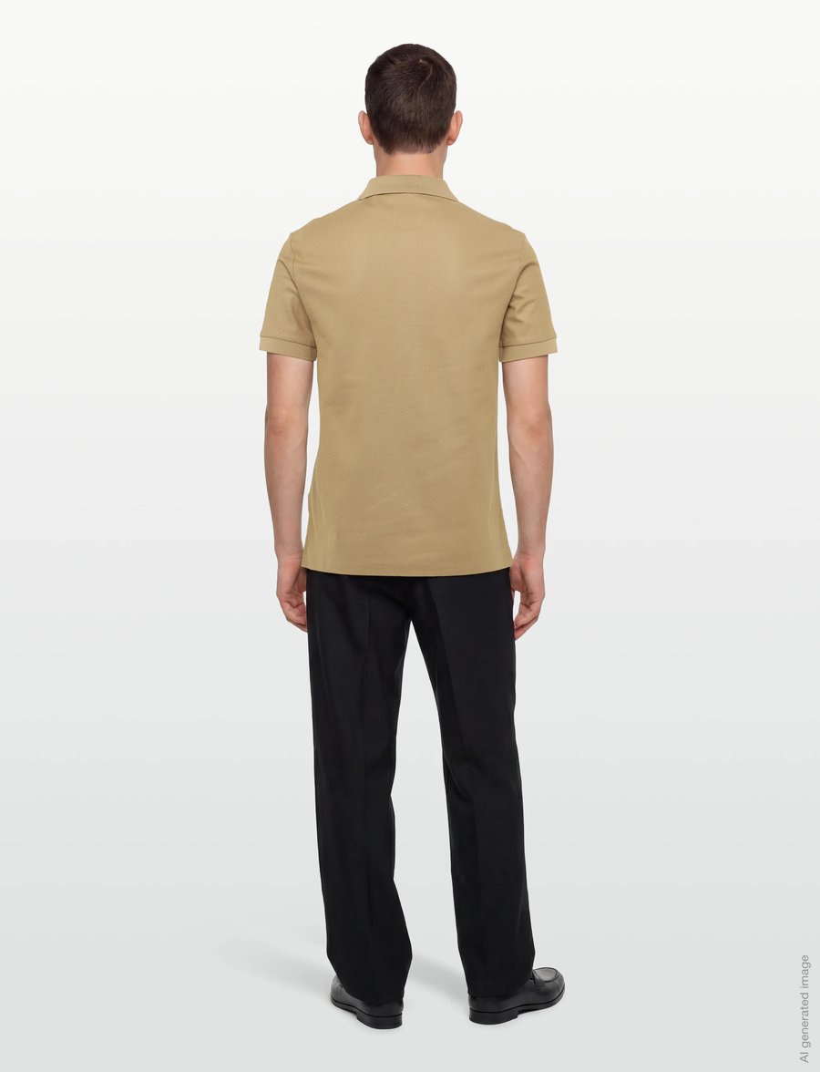 Burberry - Hartford Short-Sleeved Shirt - polos en tricot - brown - 4