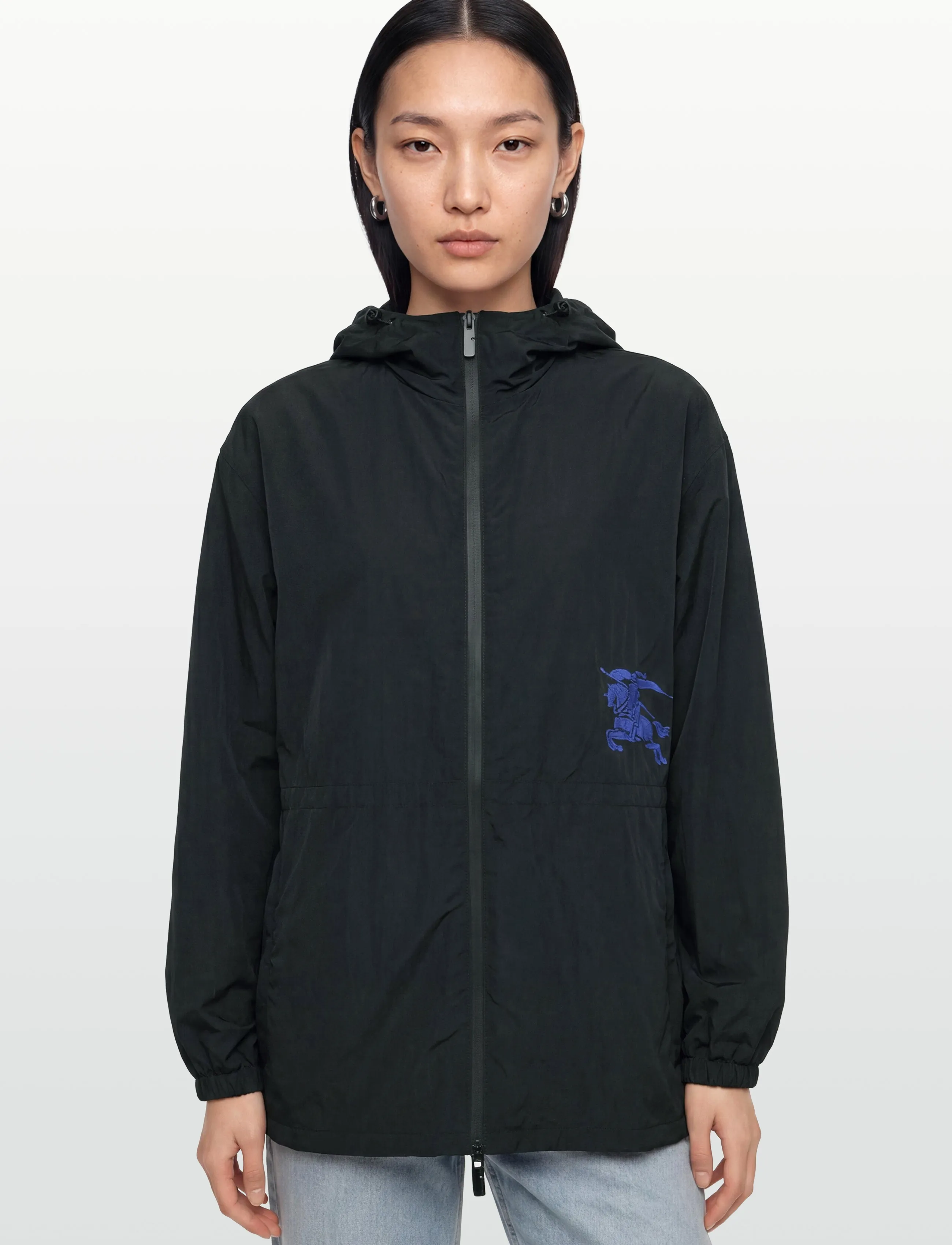 Burberry - Appliqué Jacket - black - 3