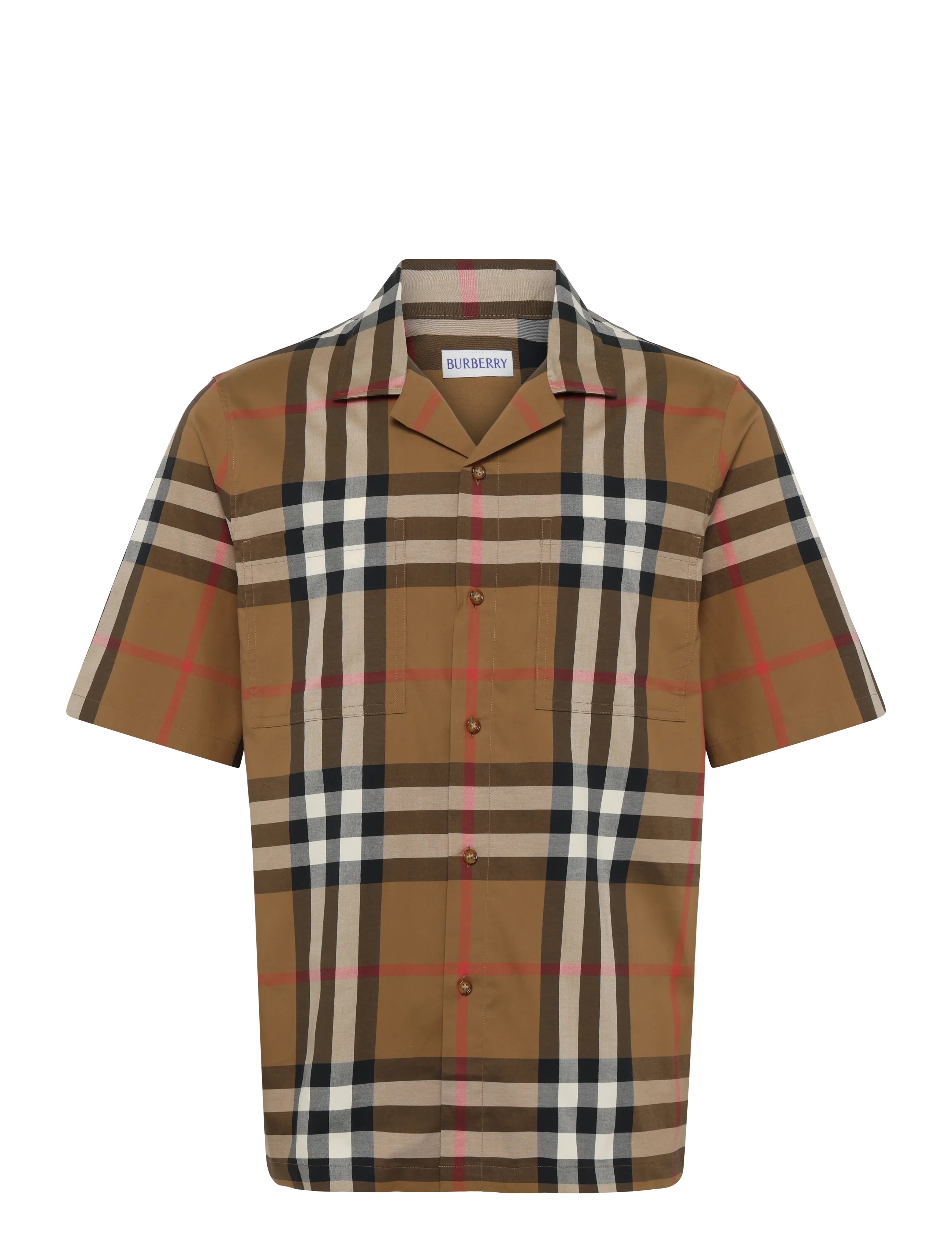 Burberry Elio Short-Sleeved Shirt - New arrivals - BROWN / brown