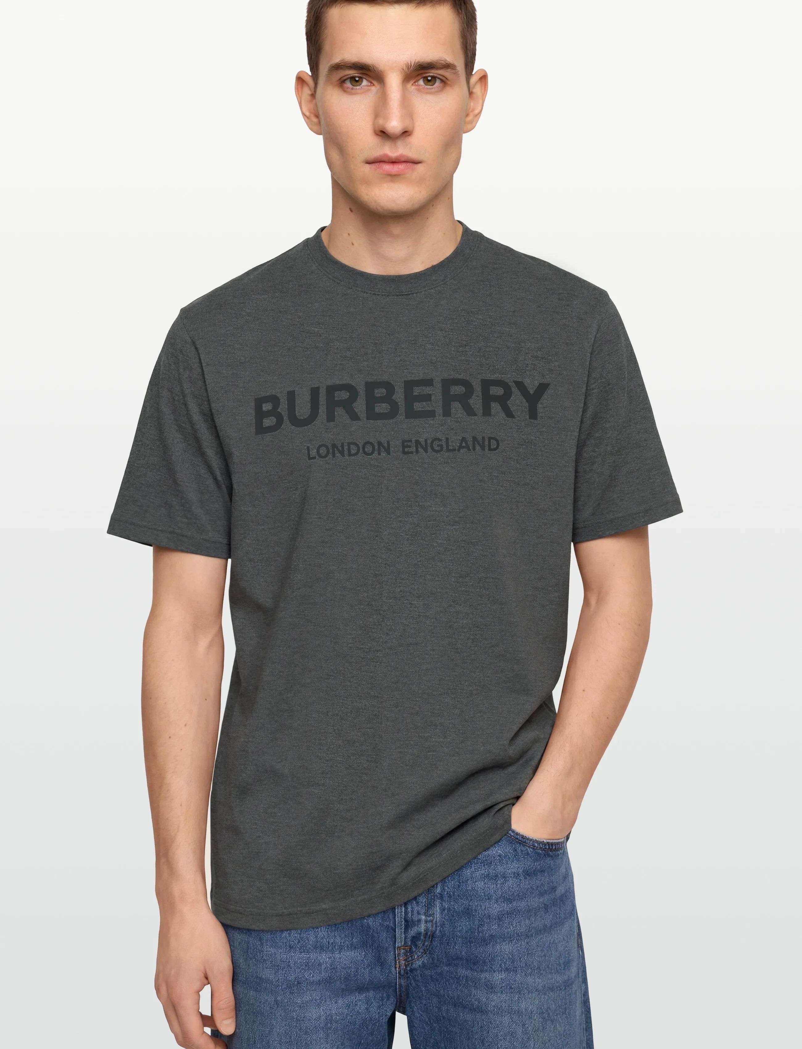 Burberry - Ellison T-Shirt - grey - 3