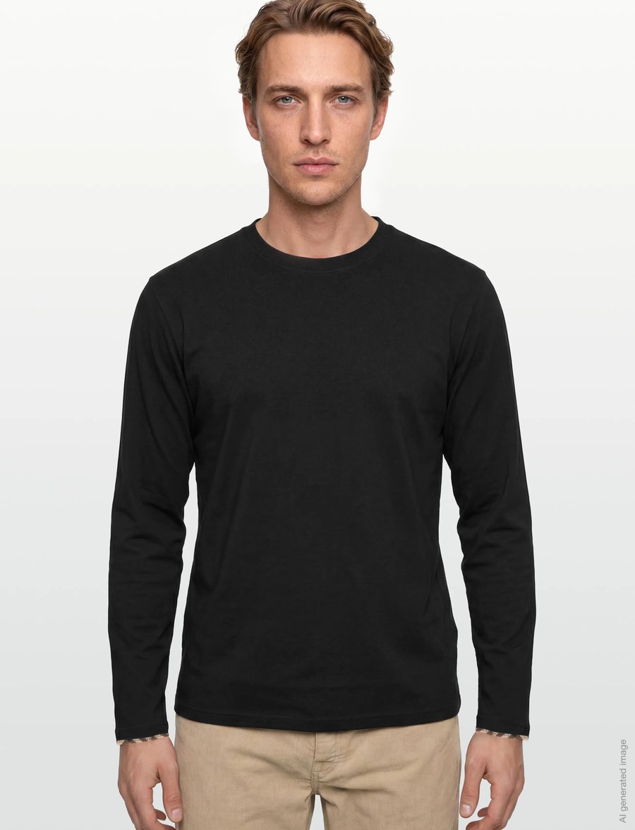 Burberry - Ellison Long-Sleeved Shirt - langärmelig - black - 3
