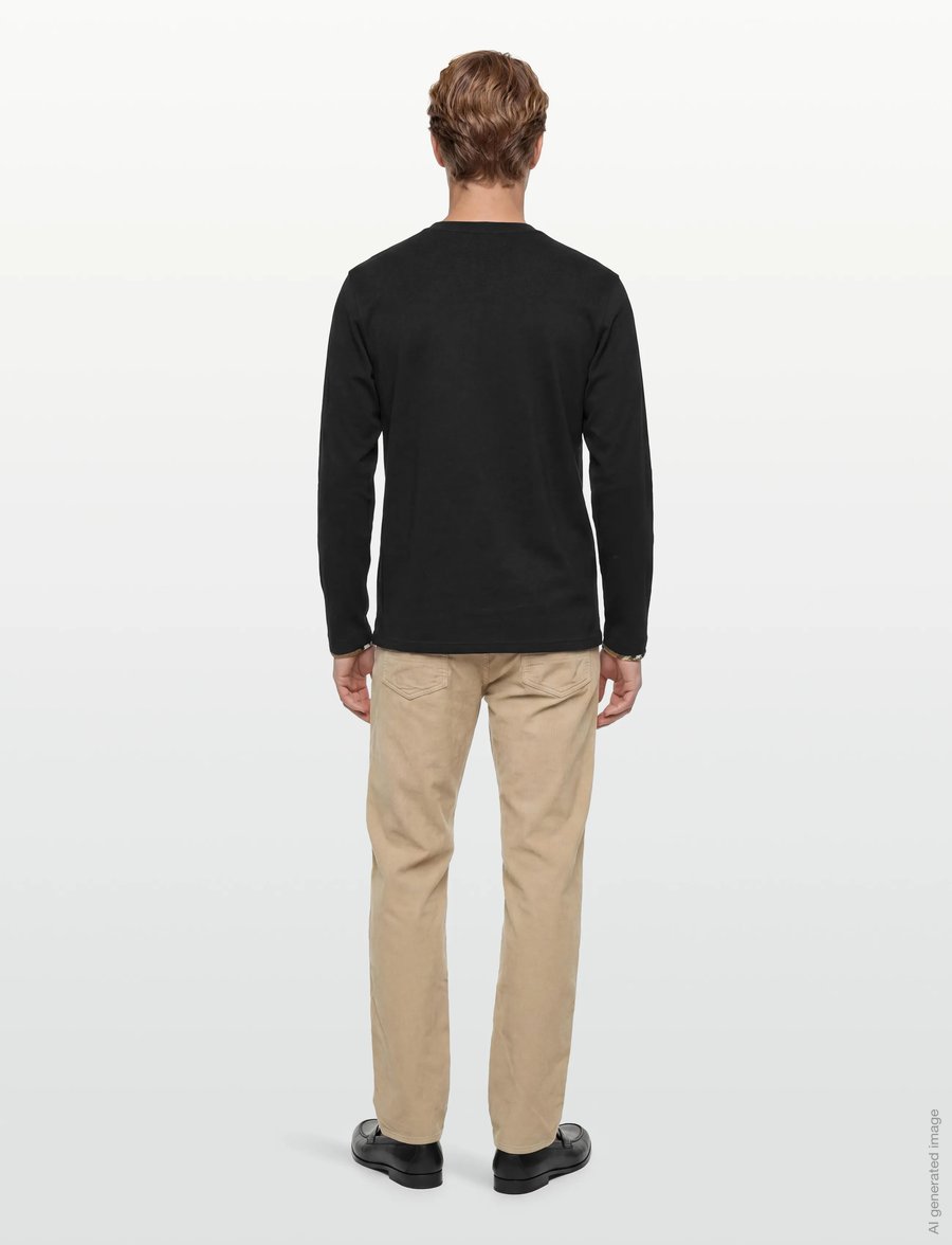 Burberry - Ellison Long-Sleeved Shirt - langärmelig - black - 4