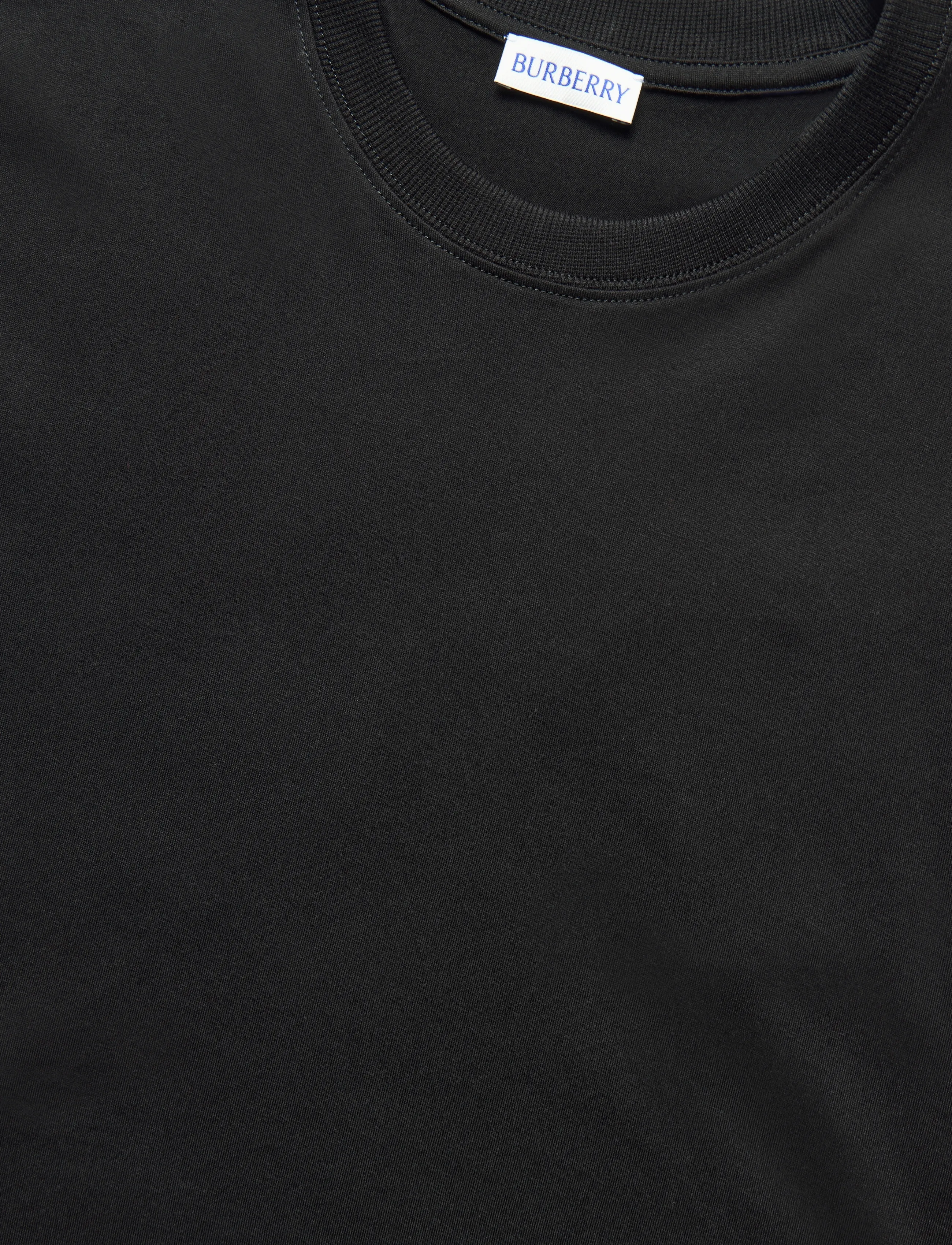 Burberry - Ellison Long-Sleeved Shirt - langærmede t-shirts - black - 5