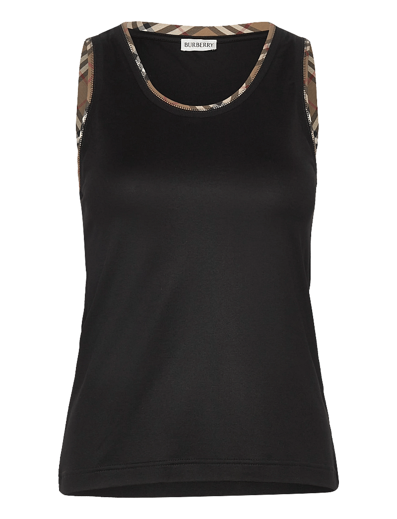 Burberry - Elyssa Tank Top - Ärmellose tops - black - 1