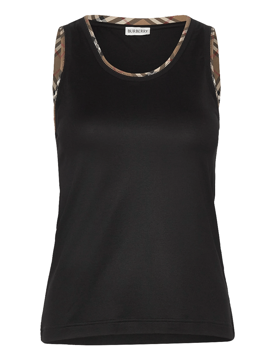 Burberry - Elyssa Tank Top - Ärmellose tops - black - 1