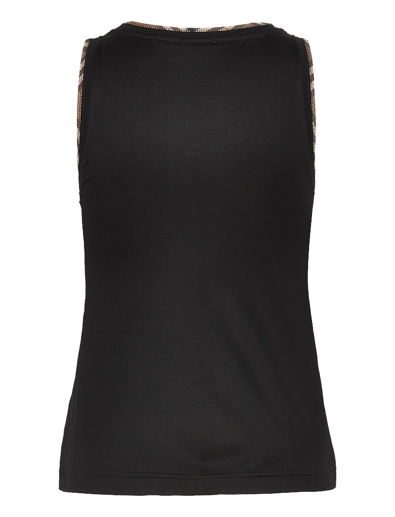 Burberry - Elyssa Tank Top - Ärmellose tops - black - 2