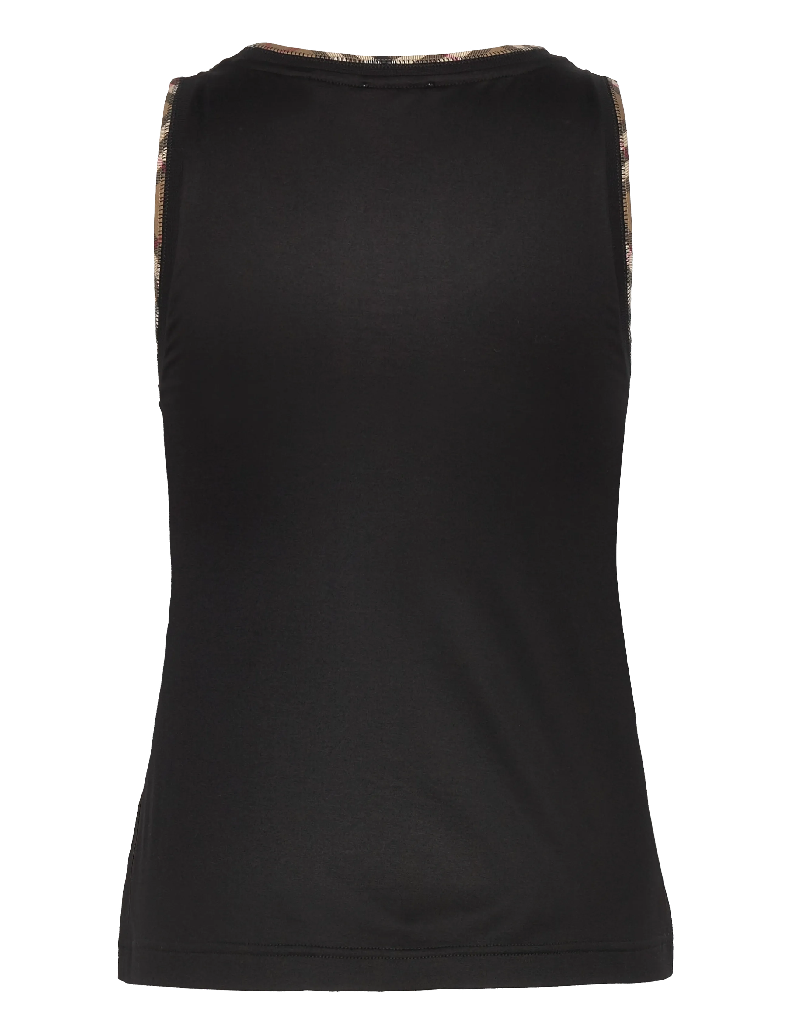 Burberry - Elyssa Tank Top - topid ja varrukateta alussärgid - black - 2