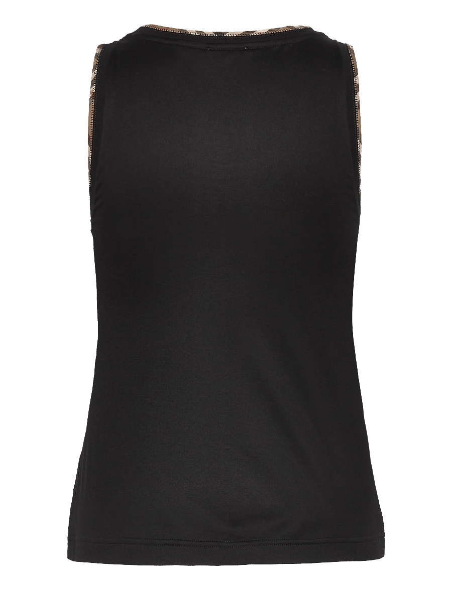 Burberry - Elyssa Tank Top - Ärmellose tops - black - 2