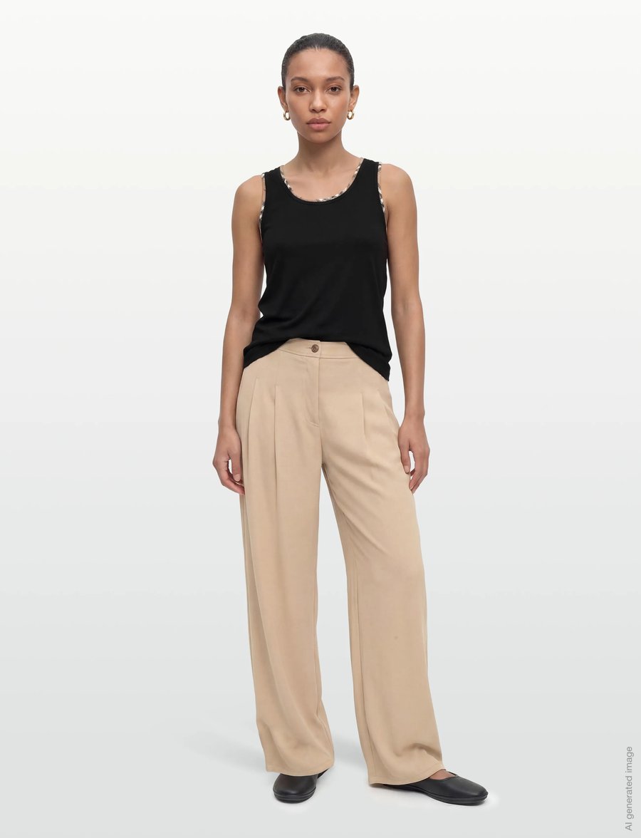 Burberry - Elyssa Tank Top - Ärmellose tops - black - 0