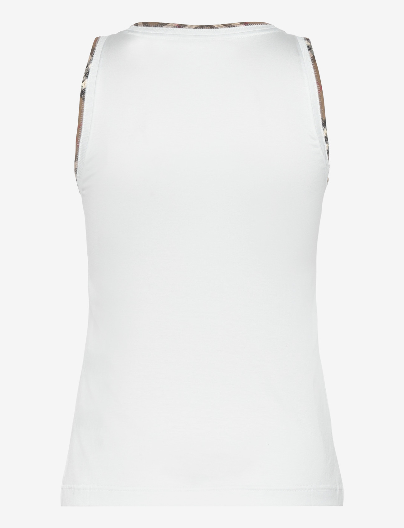 Burberry - Elyssa Tank Top - linnen - white - 2