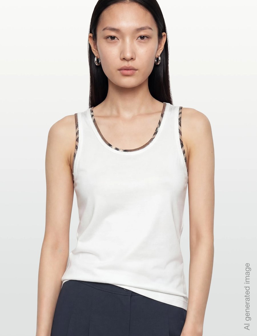 Burberry - BRE81042 - linnen - white - 3