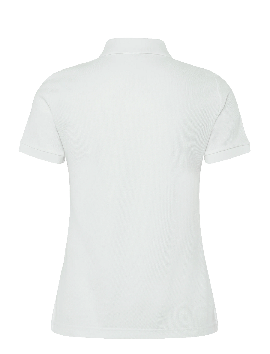 Burberry - Andie Zip Polo T-shirt - poloer - white - 2