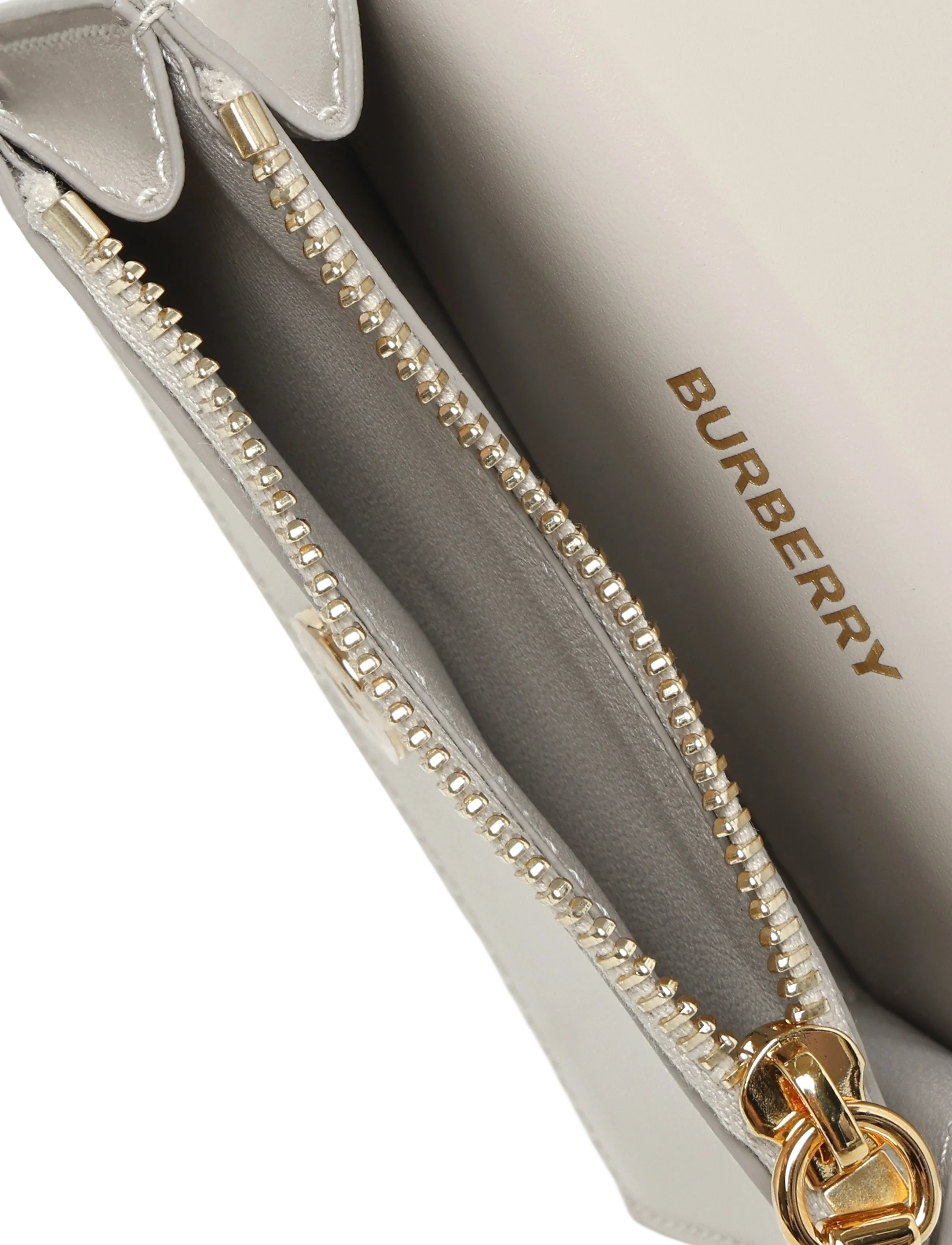 Burberry - Amber Leather Wallet - grey - 4