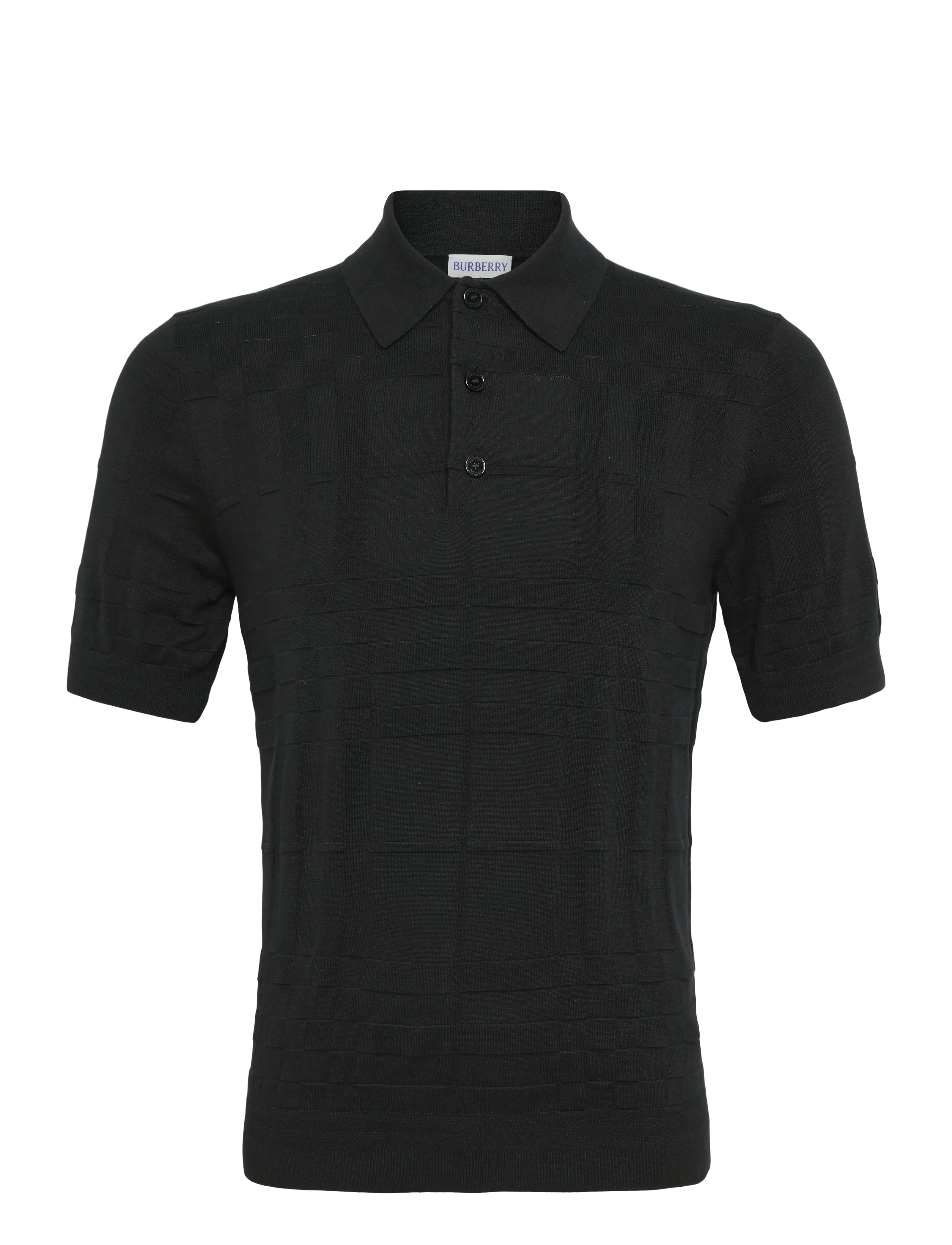 BURBERRY Kieran Polo T-Shirt Schwarz - M - Herren