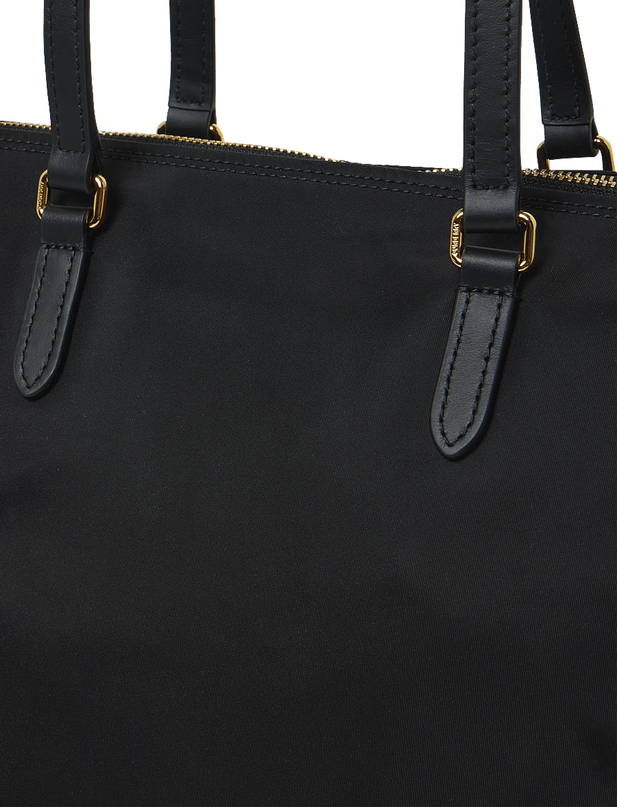 Burberry - Large Nylon Zip Tote - tote bags - black - 2
