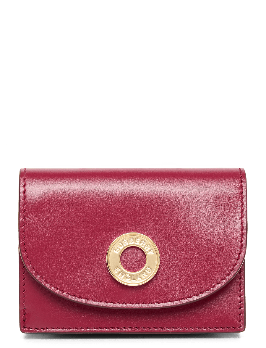 Burberry - Amber Leather Wallet - red - 0