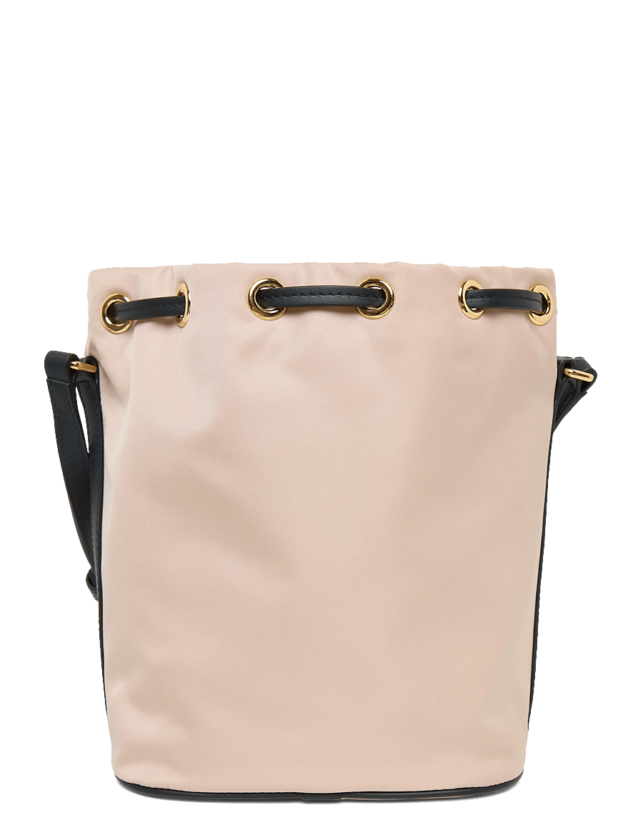 Burberry - Mini Nylon Drawstring Pouch - bucket bags - pink - 1