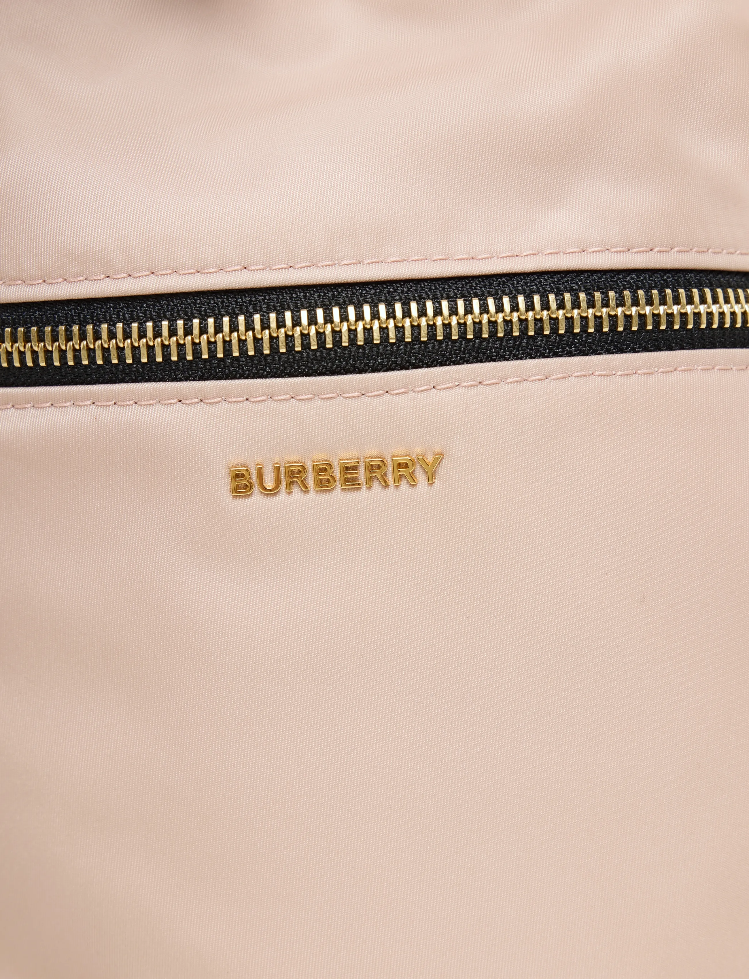 Burberry - Mini Nylon Drawstring Pouch - pink - 2