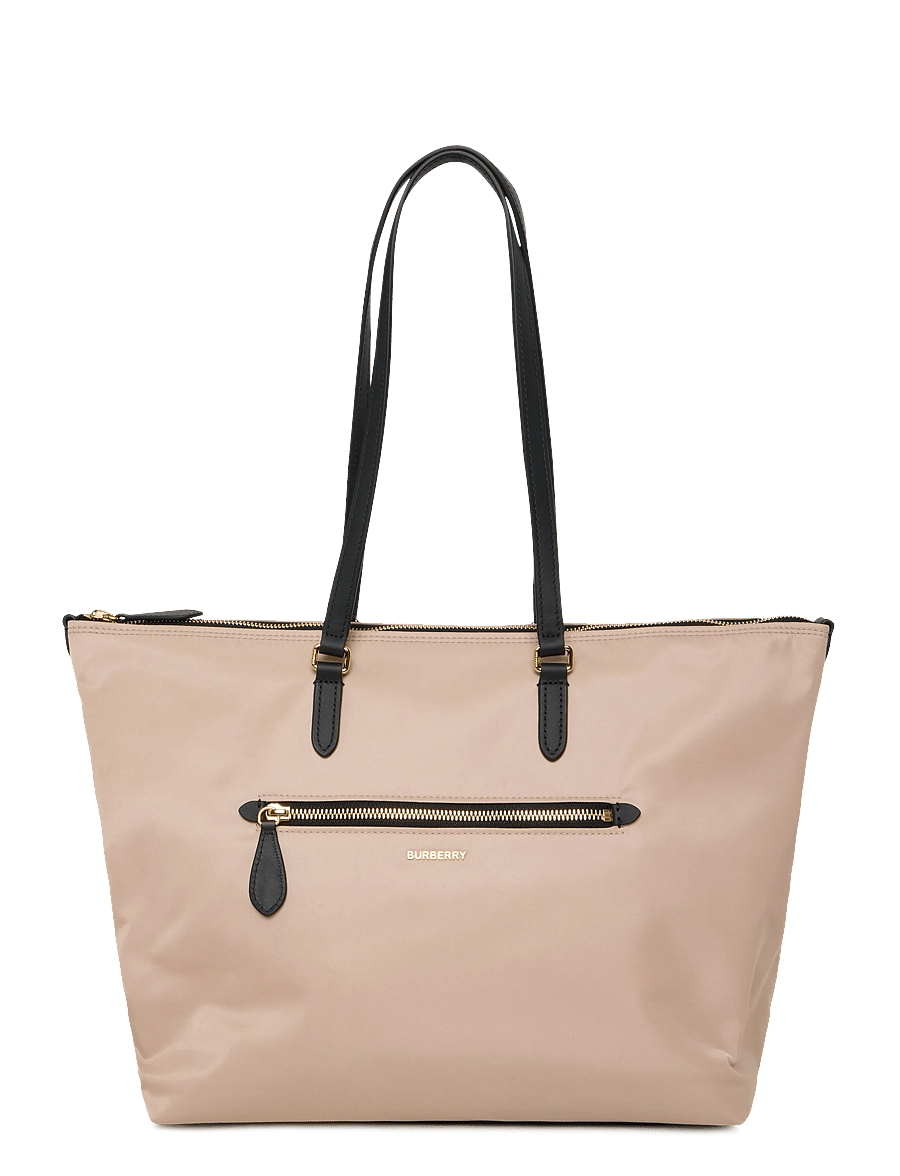 Burberry - Large Nylon Zip Tote - tote bags - pink - 1