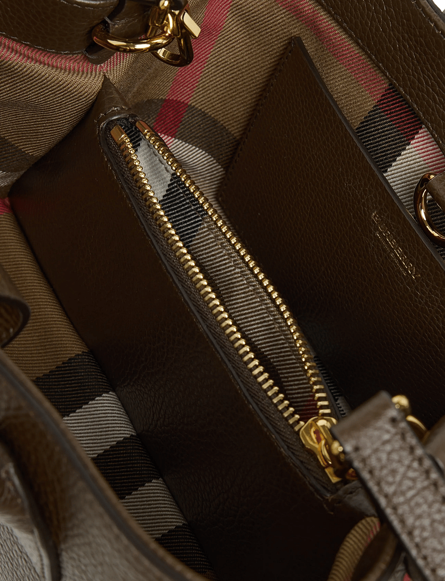 Burberry - Mini Bermondsey Shoulder Bag - håndtasker - brown - 3