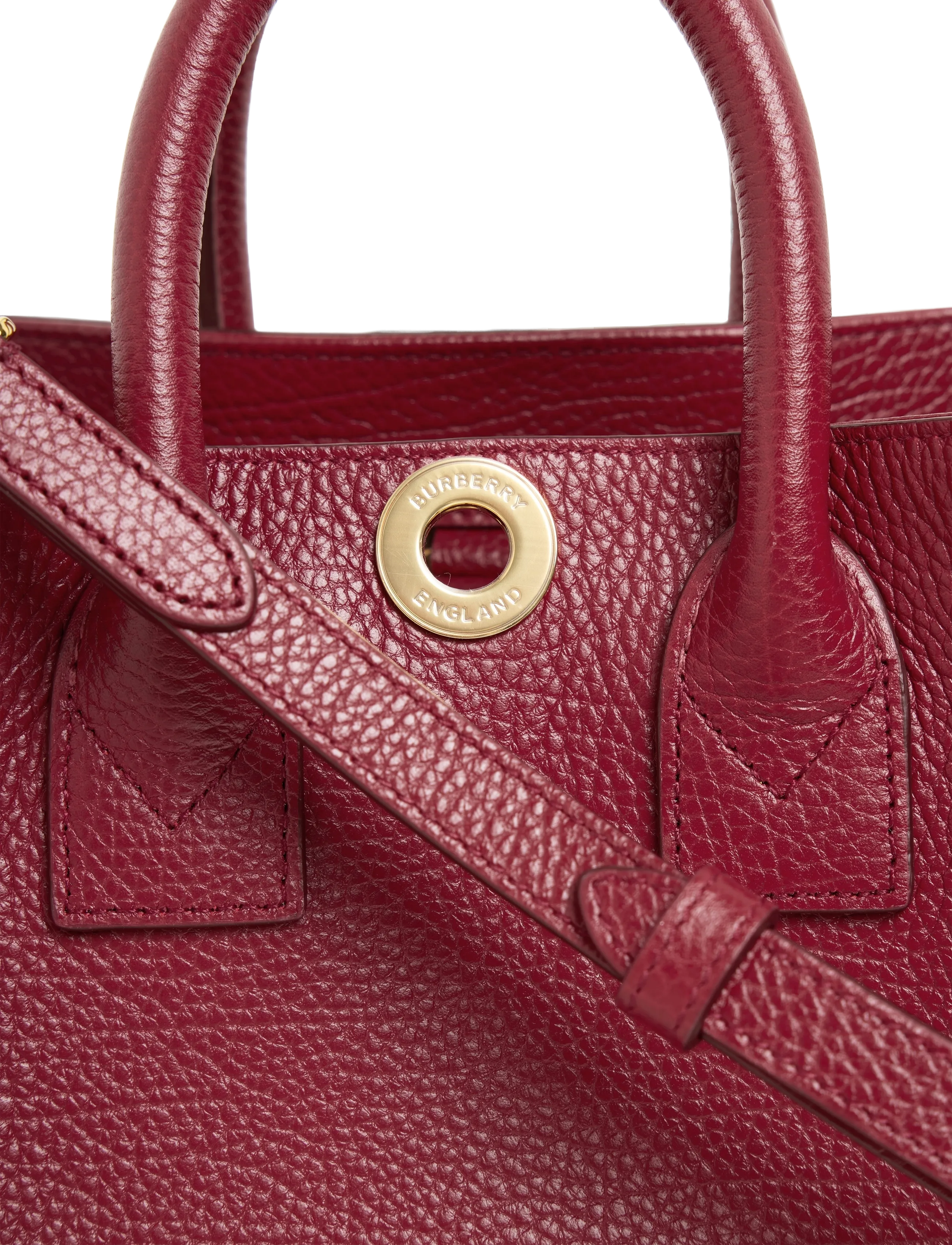 Burberry - Mini Bermondsey Shoulder Bag - red - 2