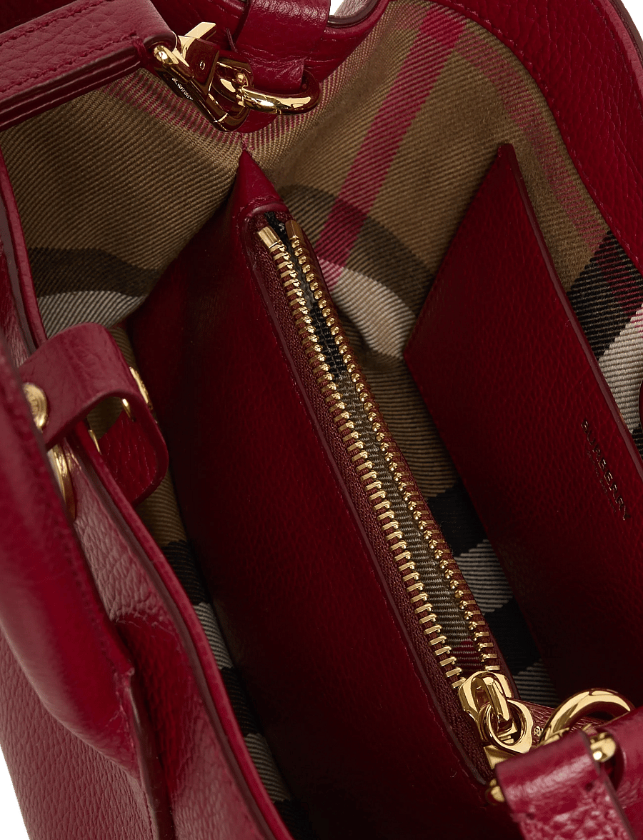 Burberry - Mini Bermondsey Shoulder Bag - red - 3